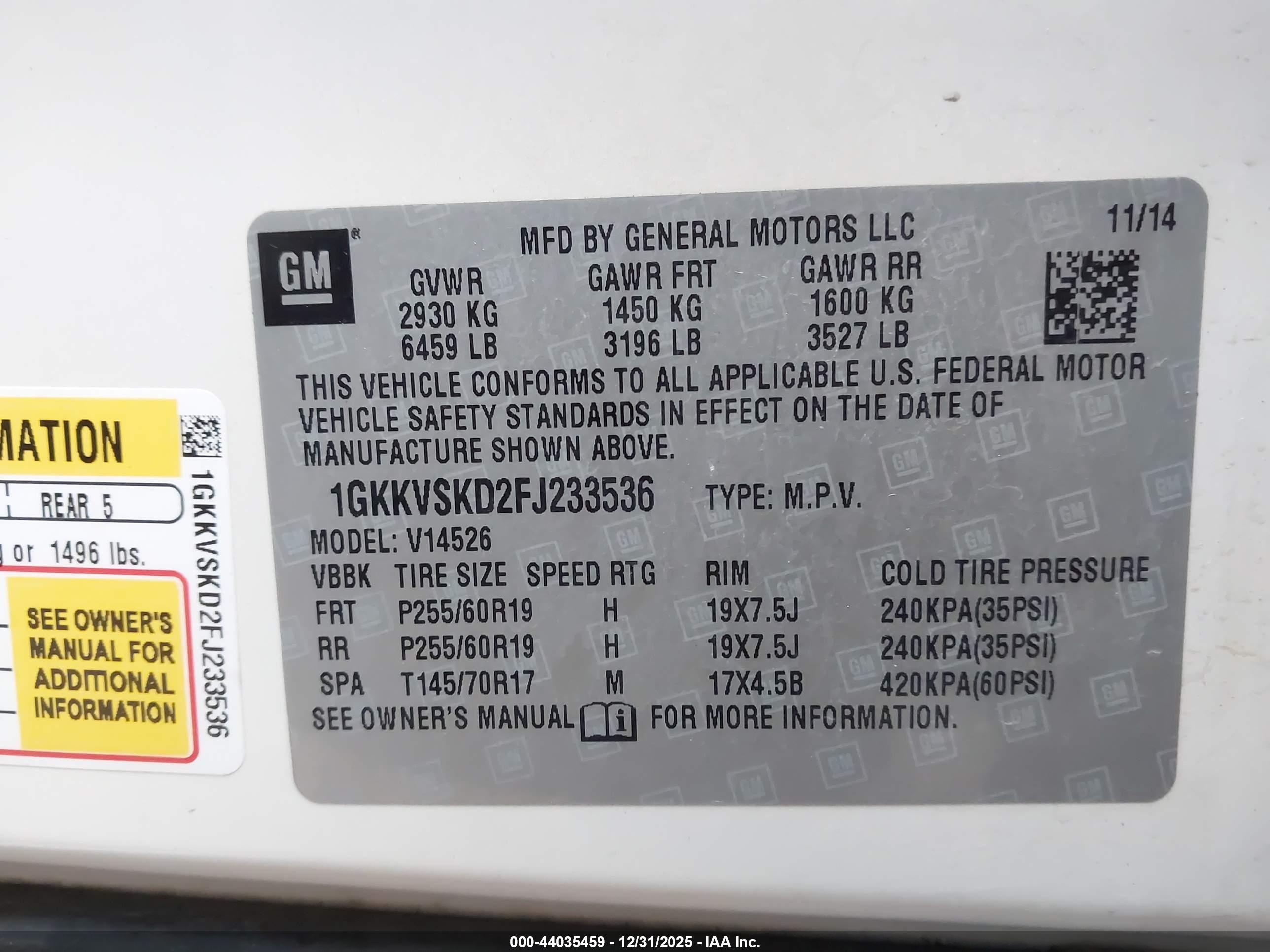 GMC ACADIA image 9