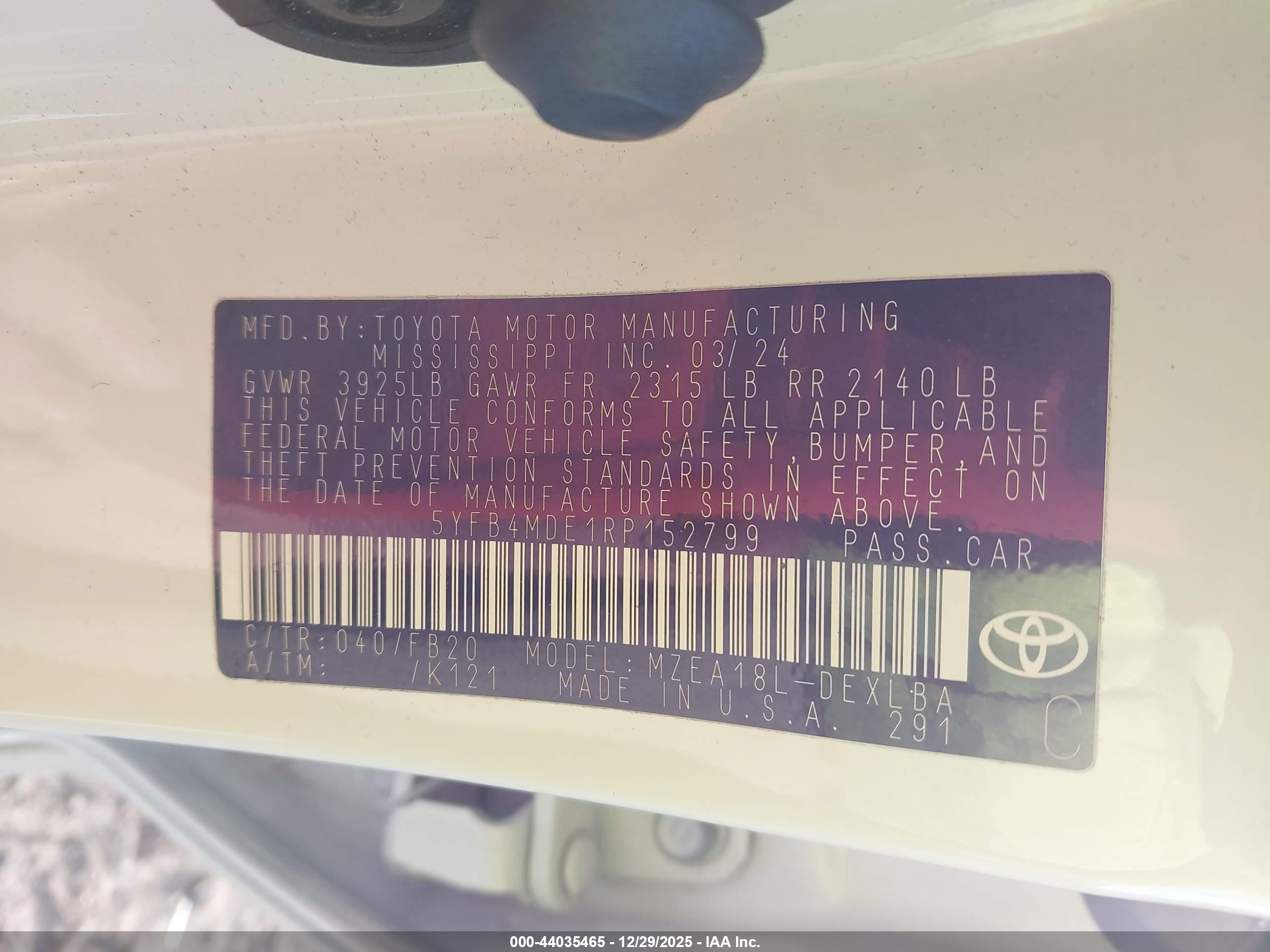 TOYOTA COROLLA image 9