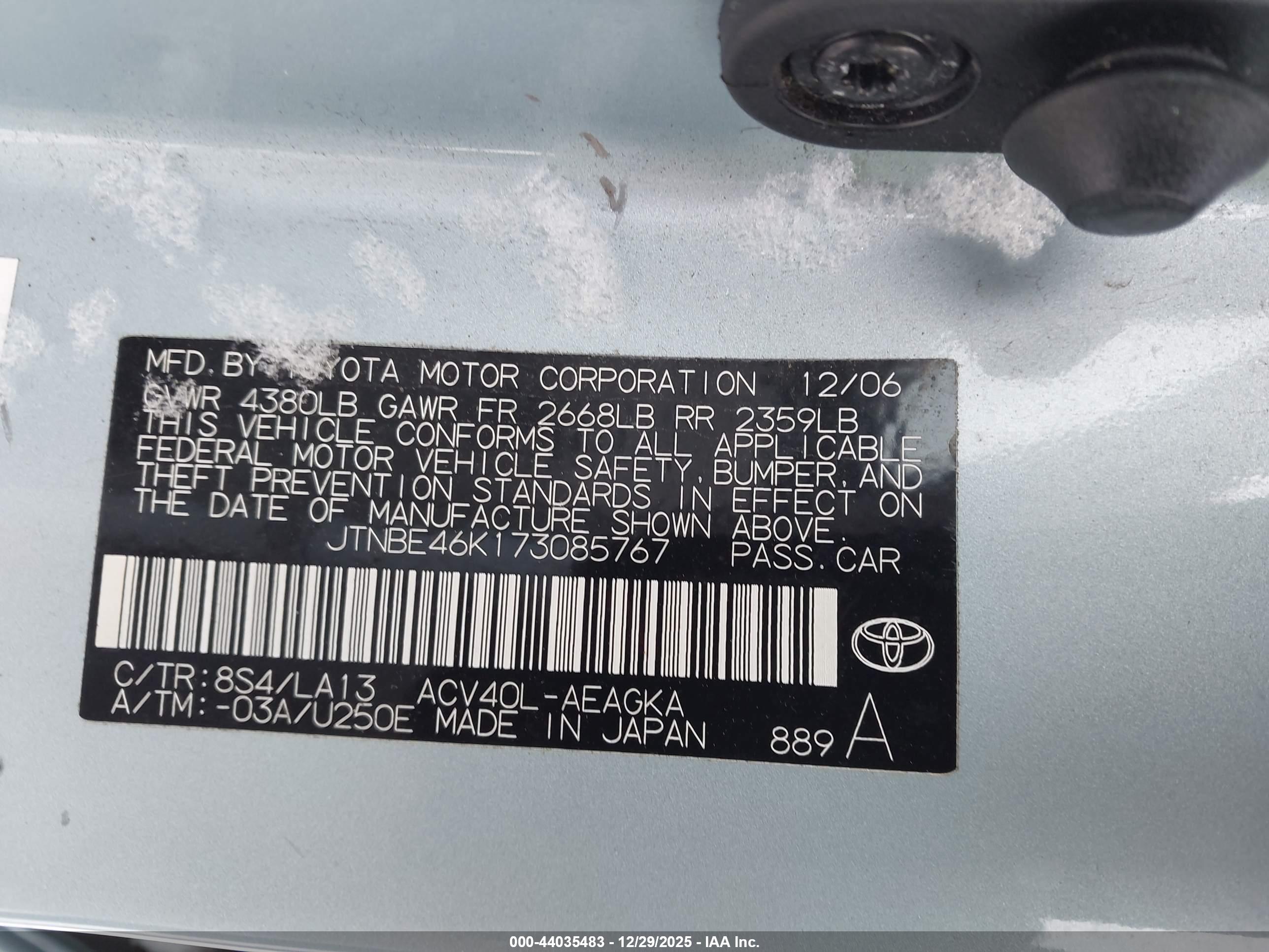 TOYOTA CAMRY image 9