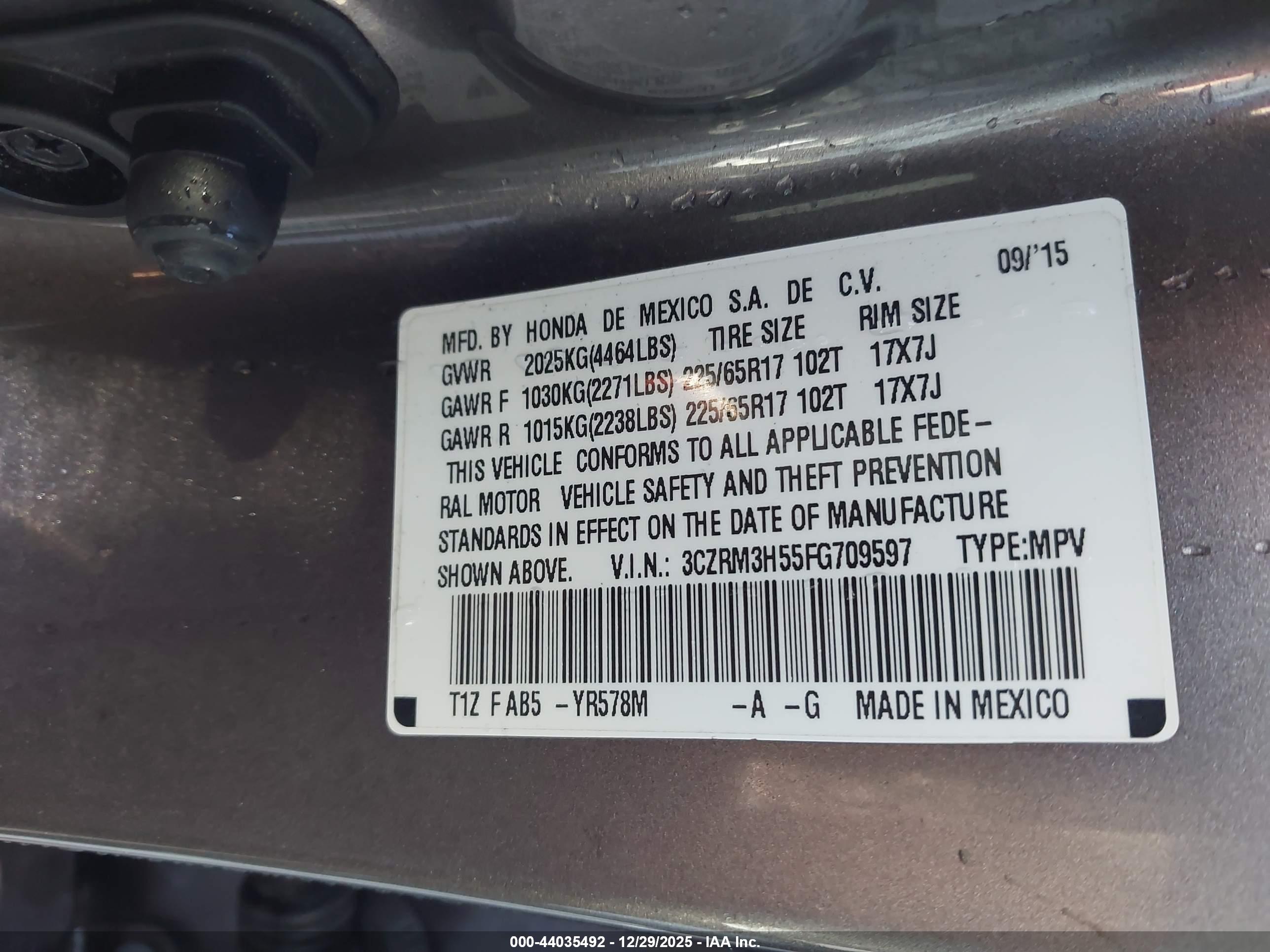 HONDA CR-V image 9