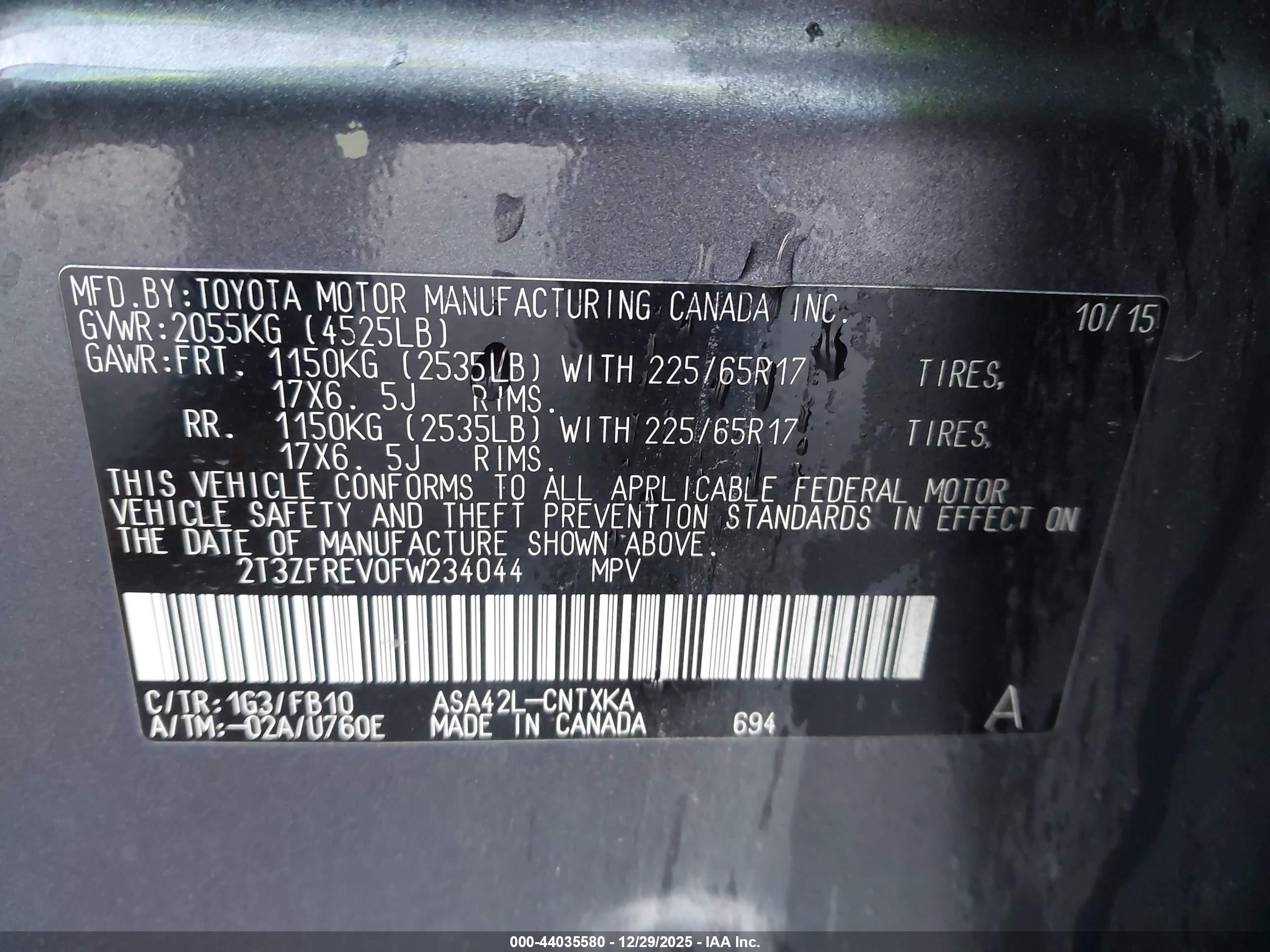TOYOTA RAV4 image 9