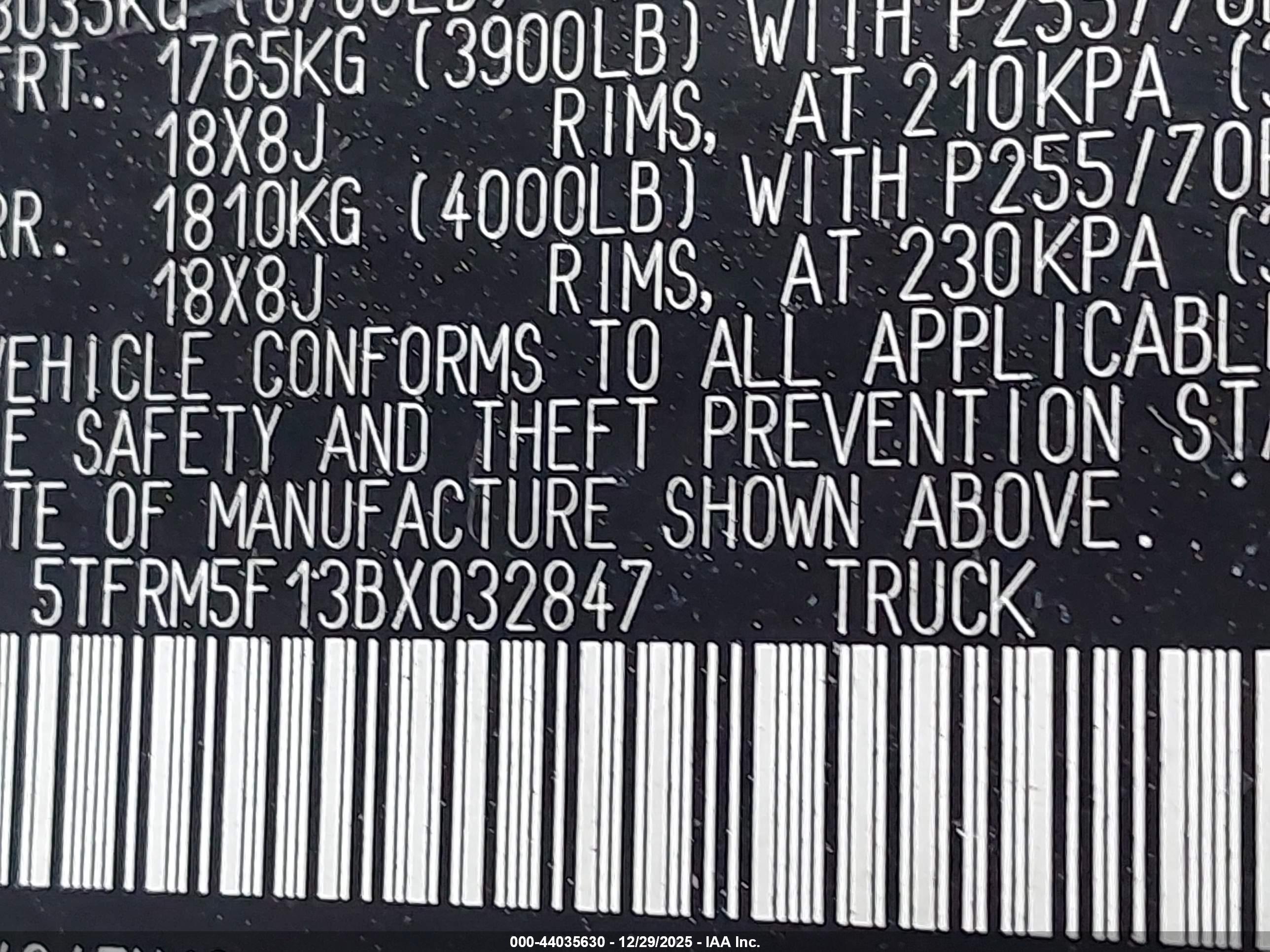 TOYOTA TUNDRA image 9