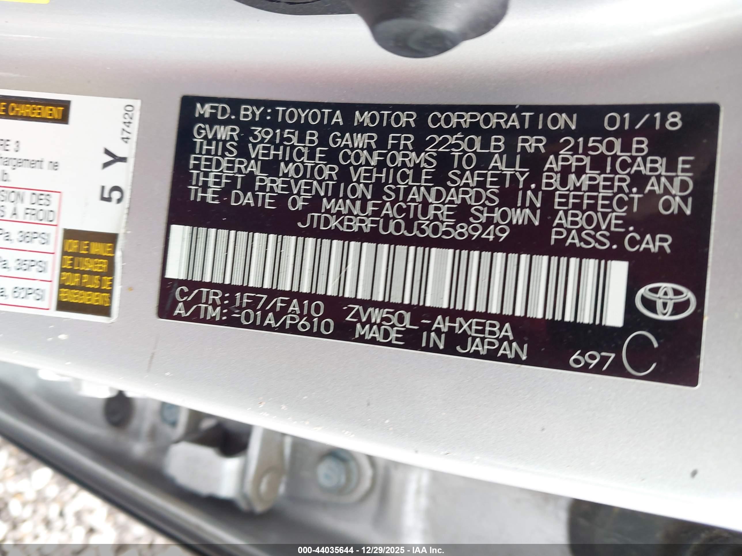 TOYOTA PRIUS image 9
