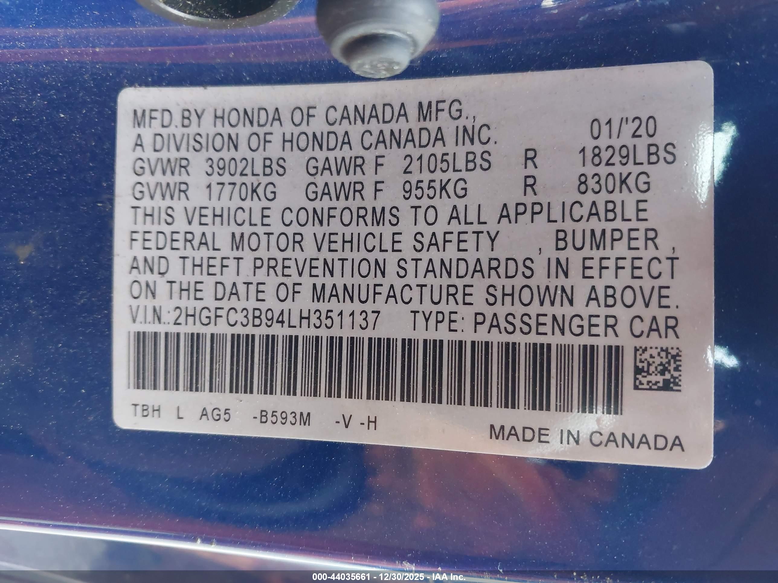 HONDA CIVIC image 9
