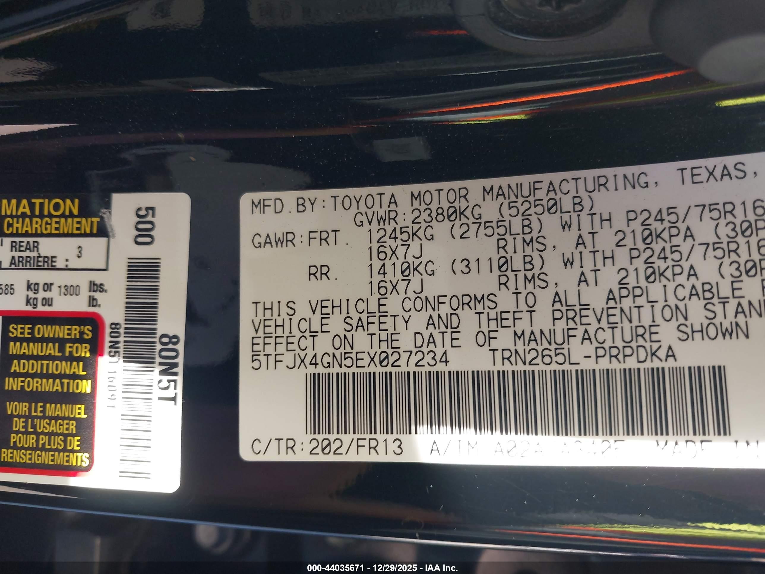 TOYOTA TACOMA image 9