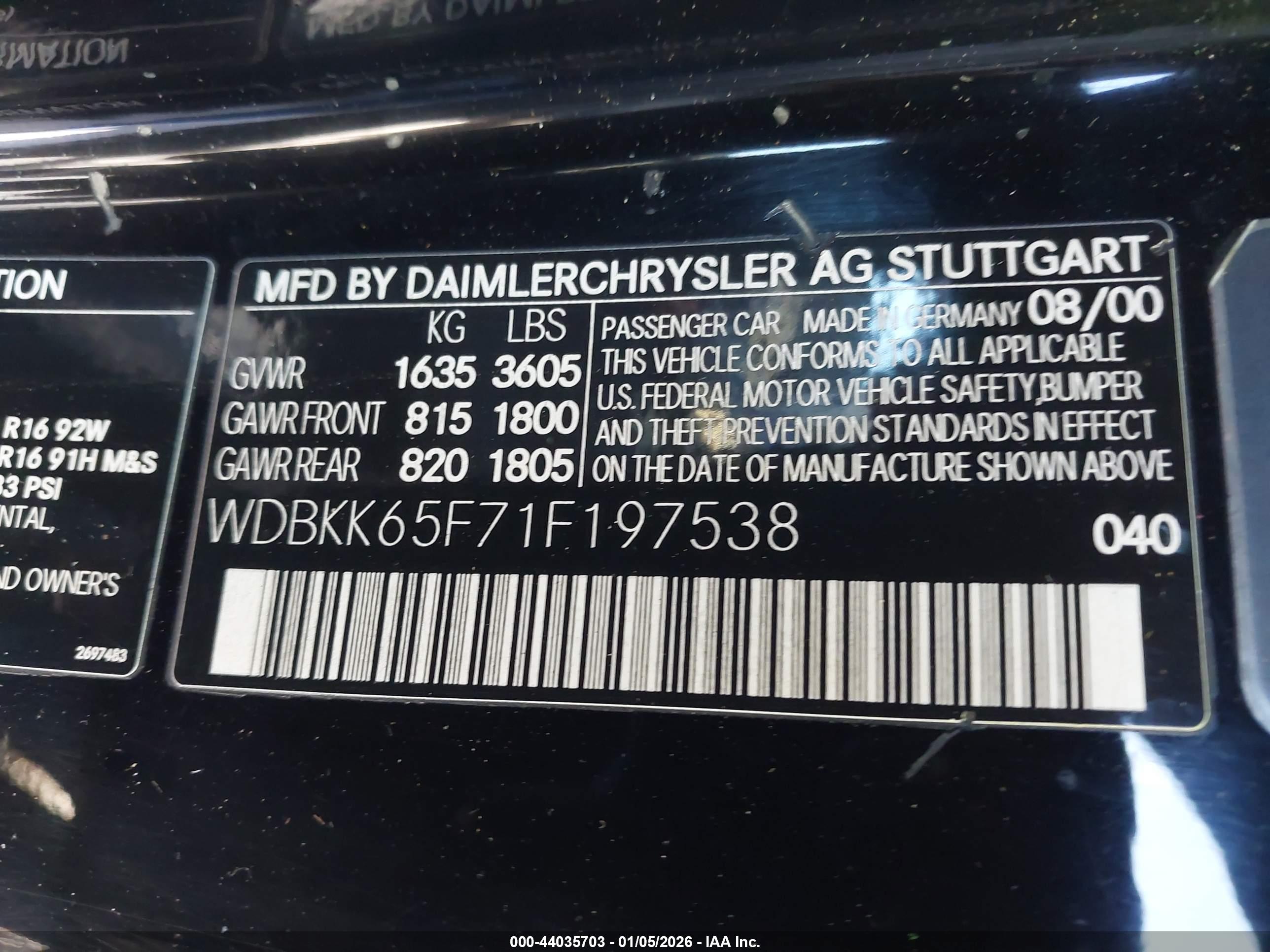 MERCEDES-BENZ SLK image 9