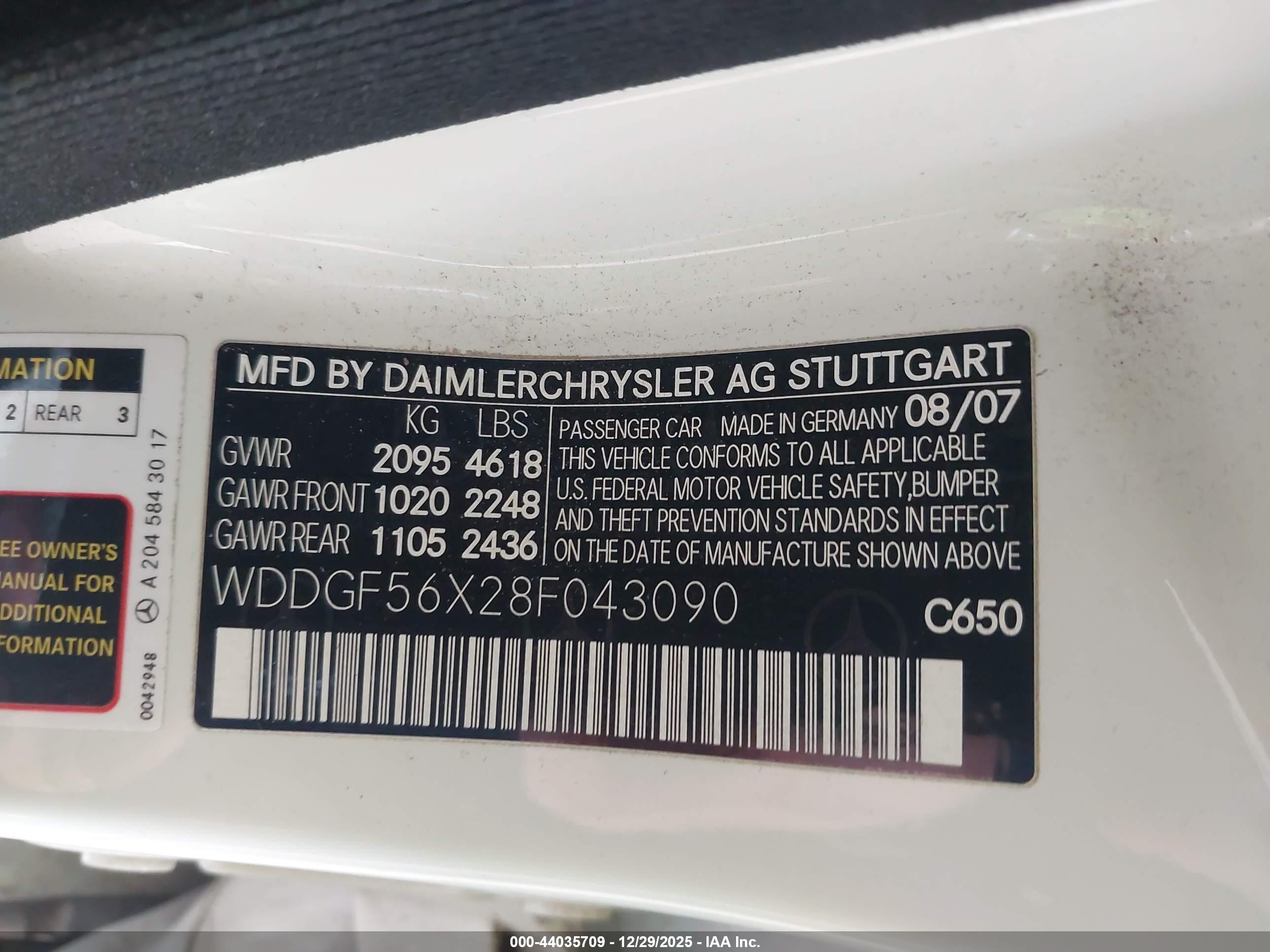 MERCEDES-BENZ C image 9