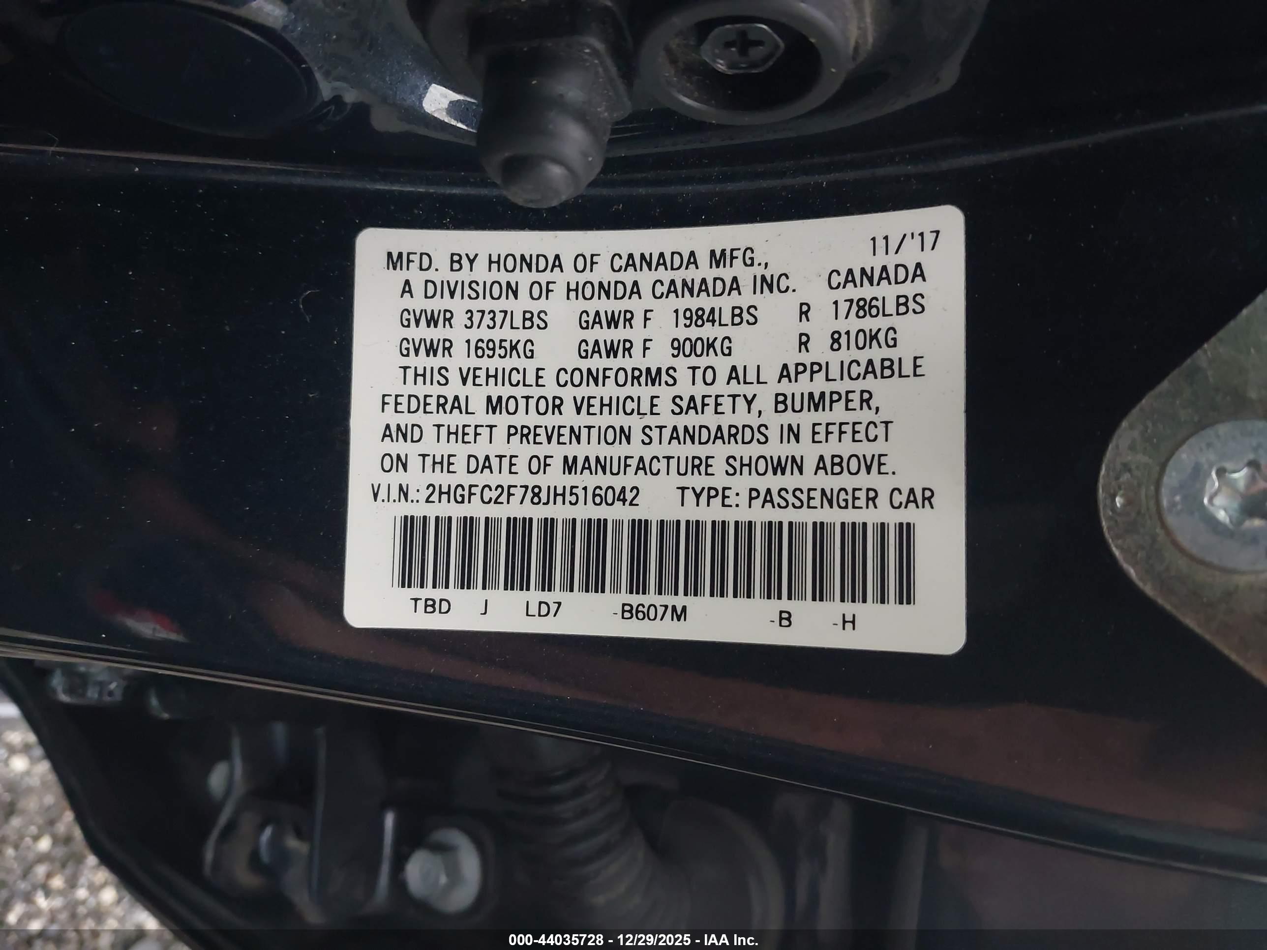 HONDA CIVIC image 9