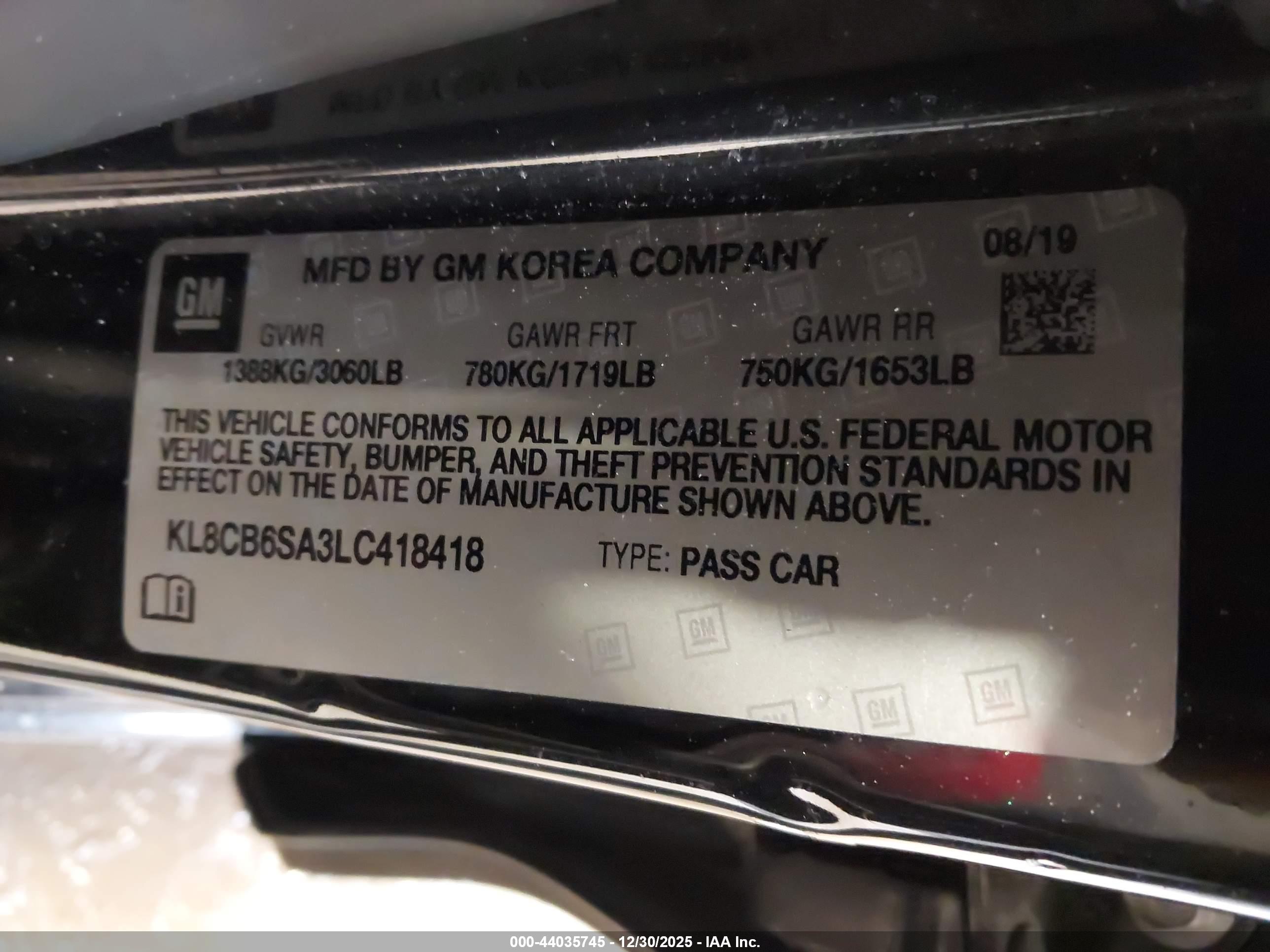 CHEVROLET SPARK image 9
