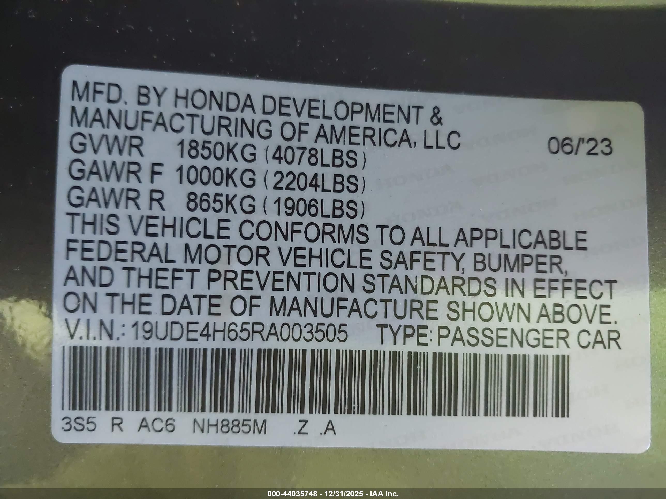 ACURA INTEGRA image 9