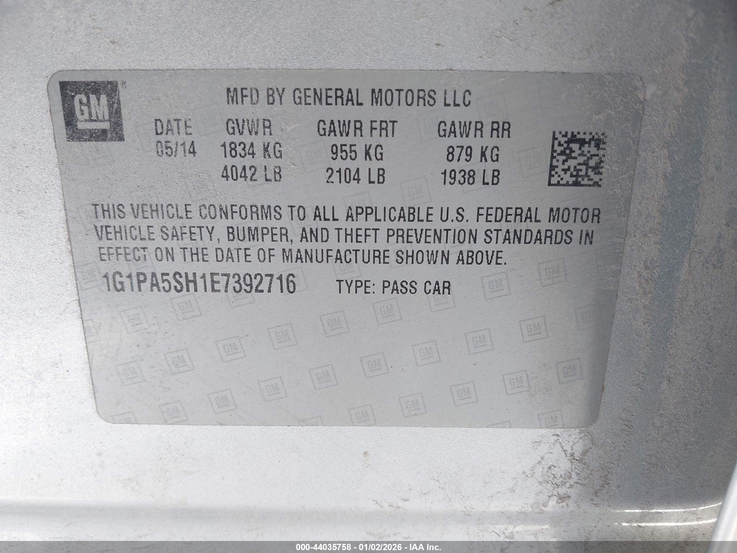 CHEVROLET CRUZE image 9