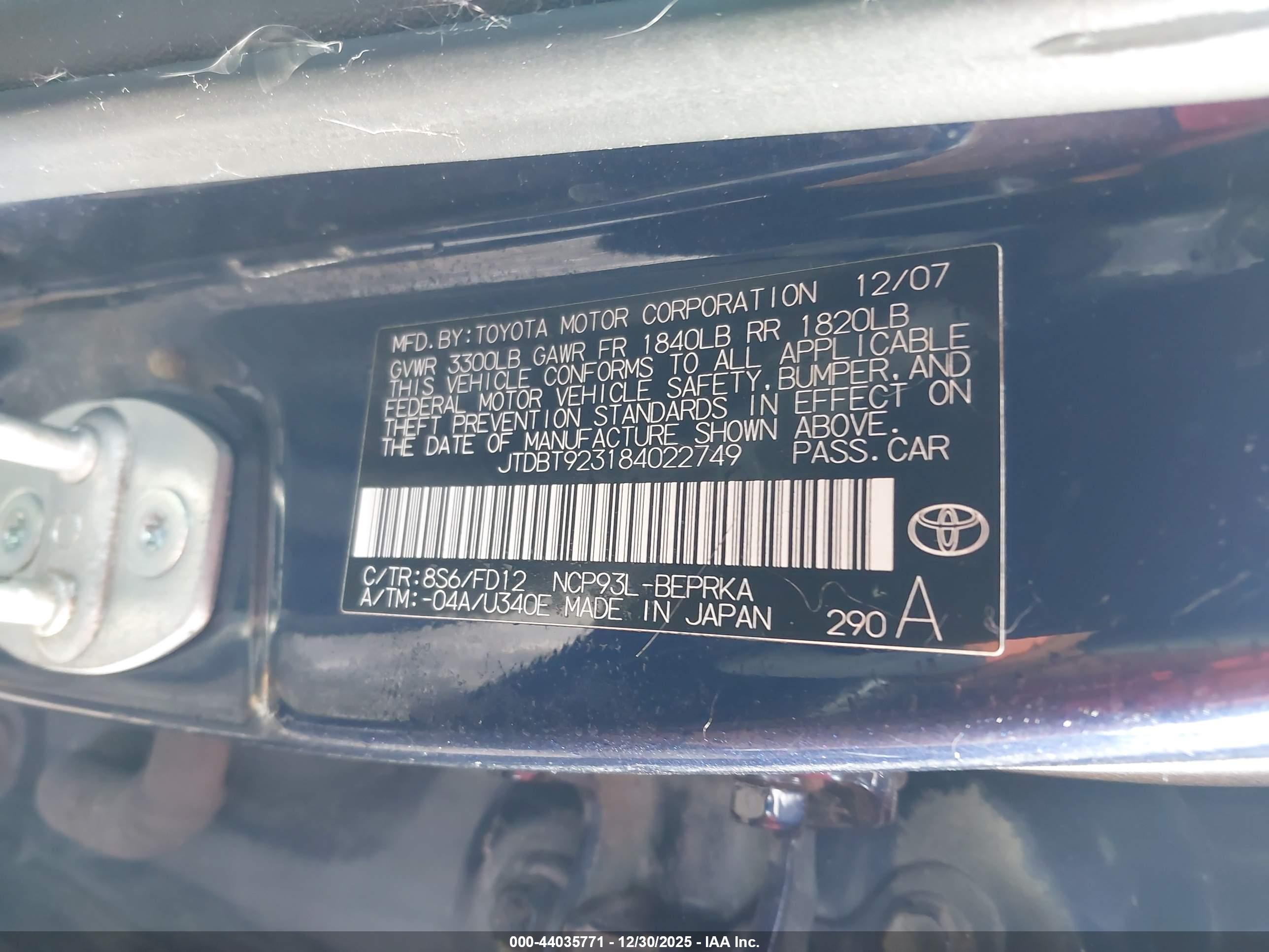 TOYOTA YARIS image 9