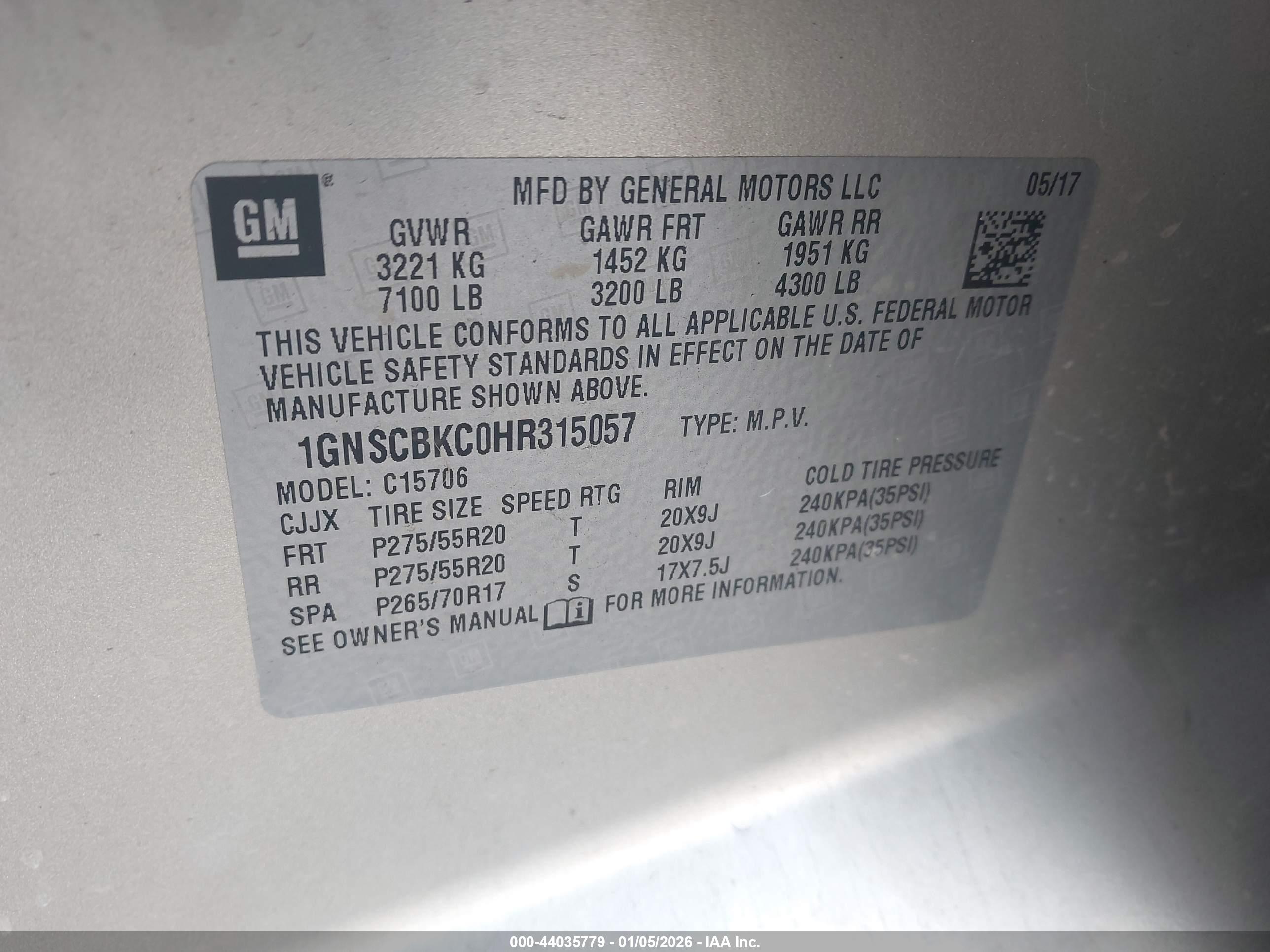 CHEVROLET TAHOE image 9