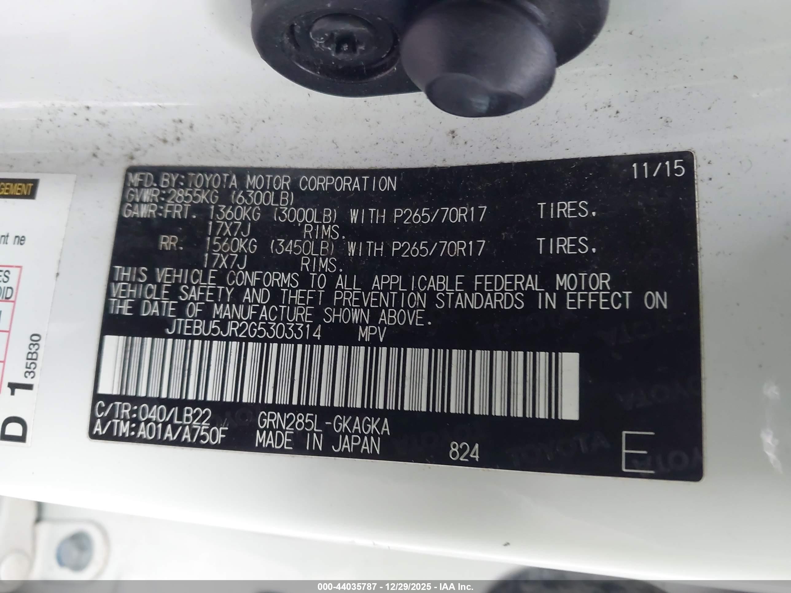TOYOTA 4RUNNER image 9