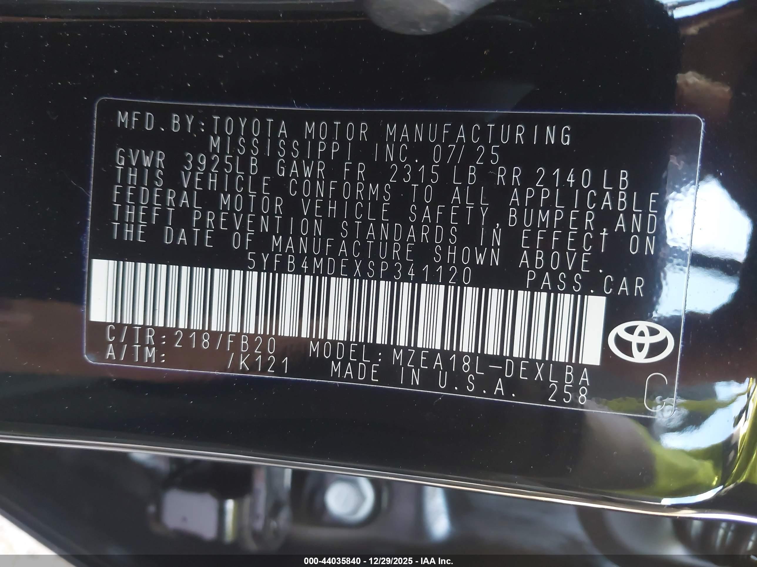 TOYOTA COROLLA image 9