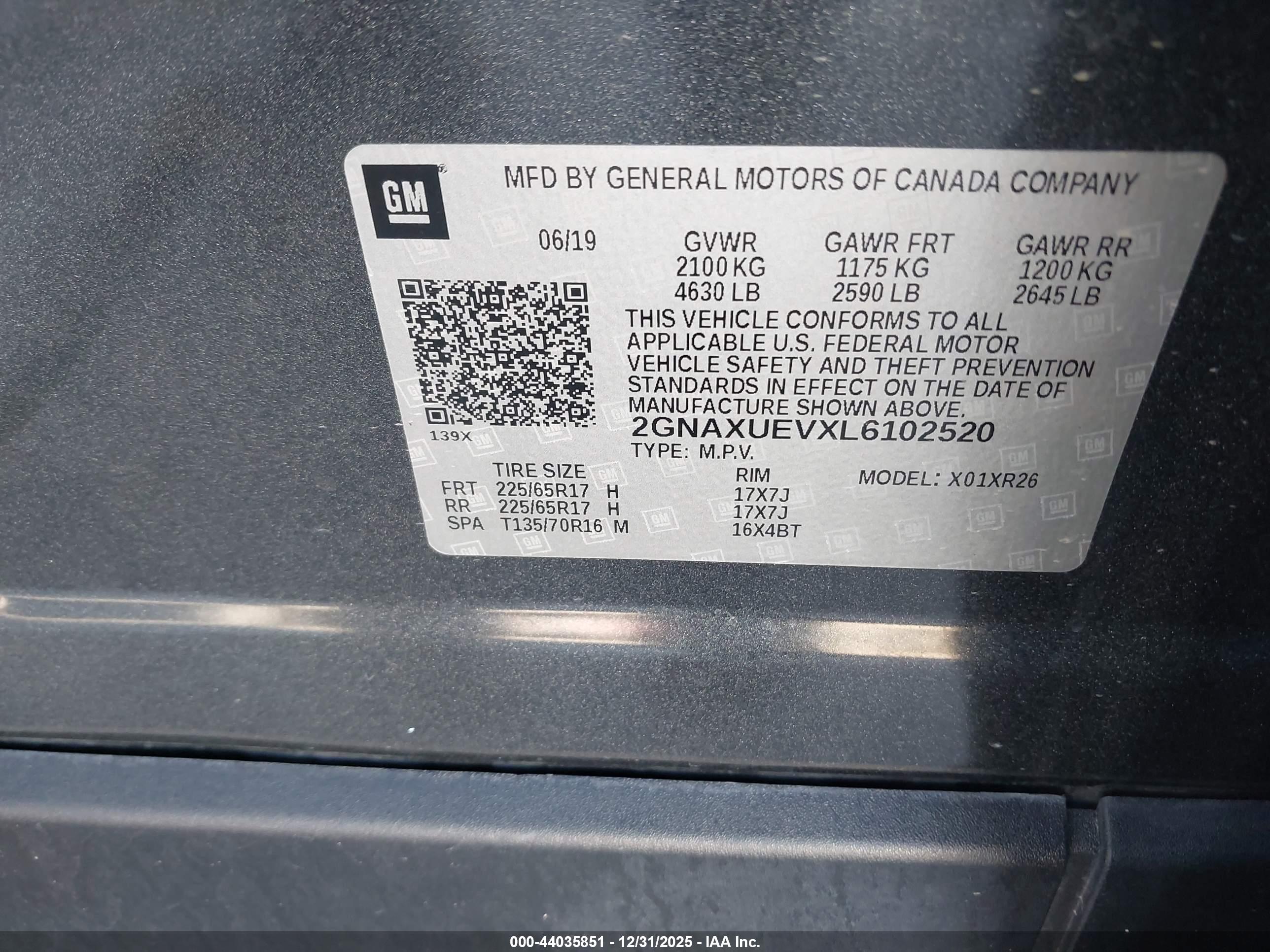 CHEVROLET EQUINOX image 9