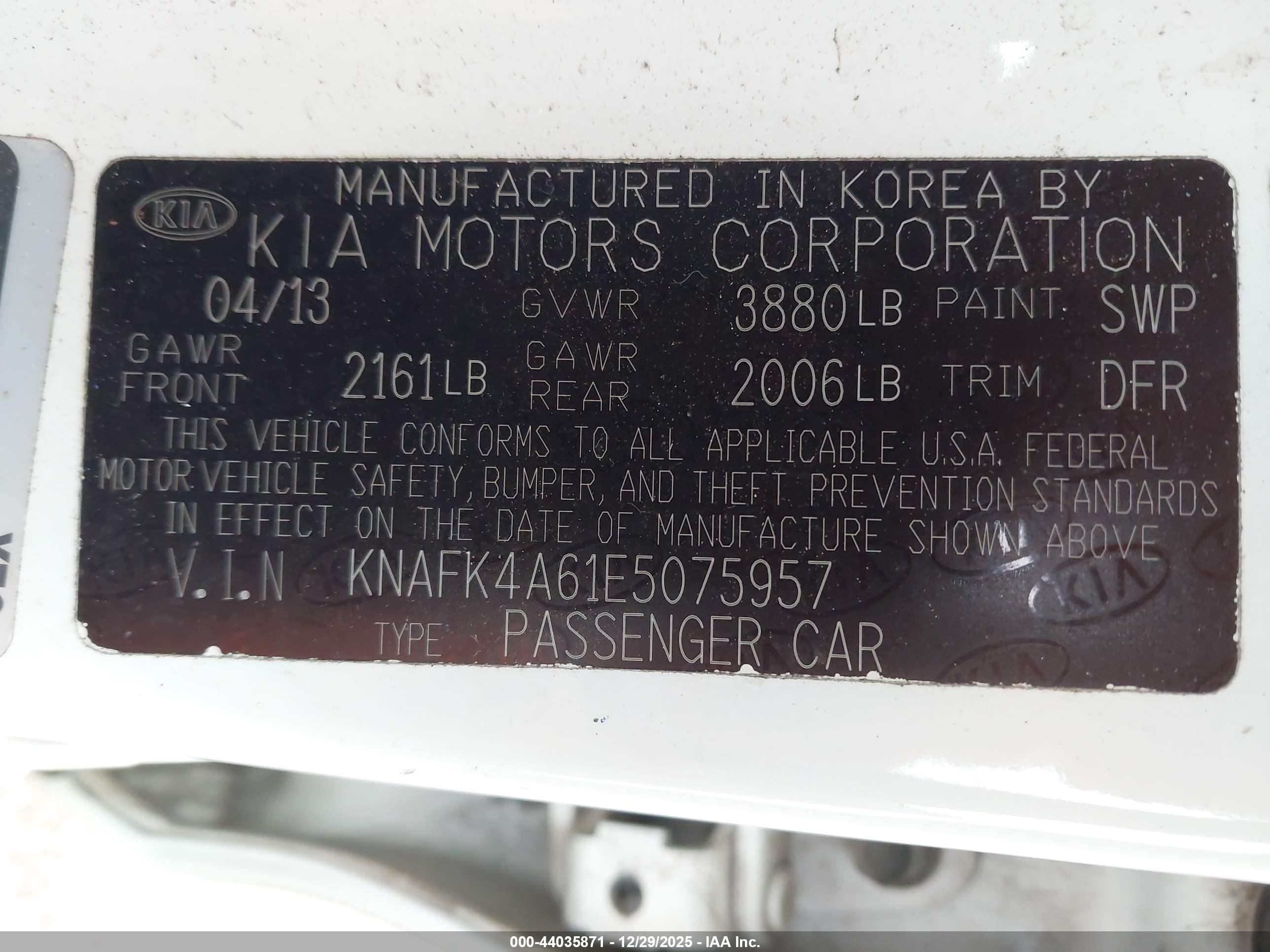 KIA FORTE image 9