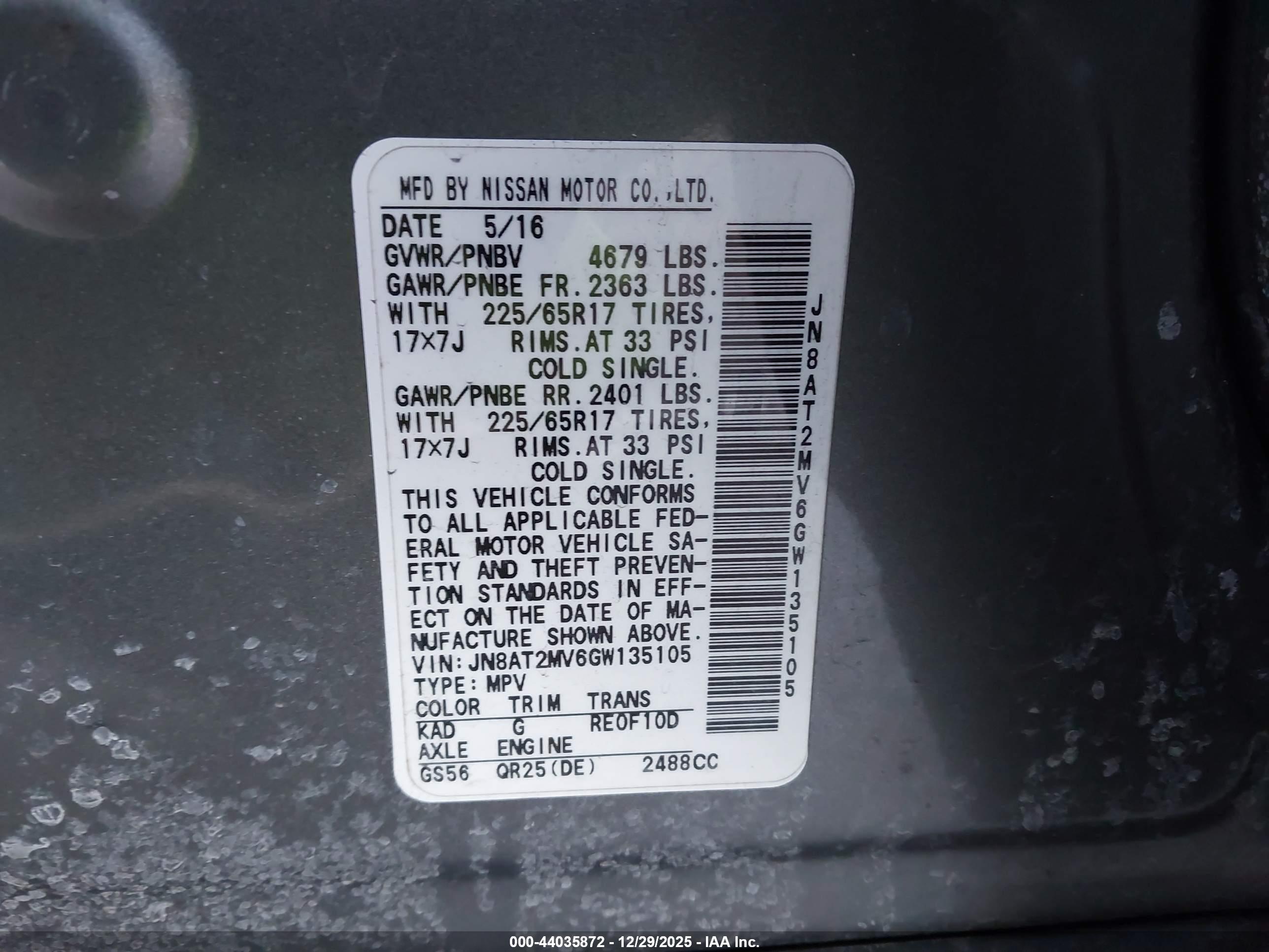NISSAN ROGUE image 9