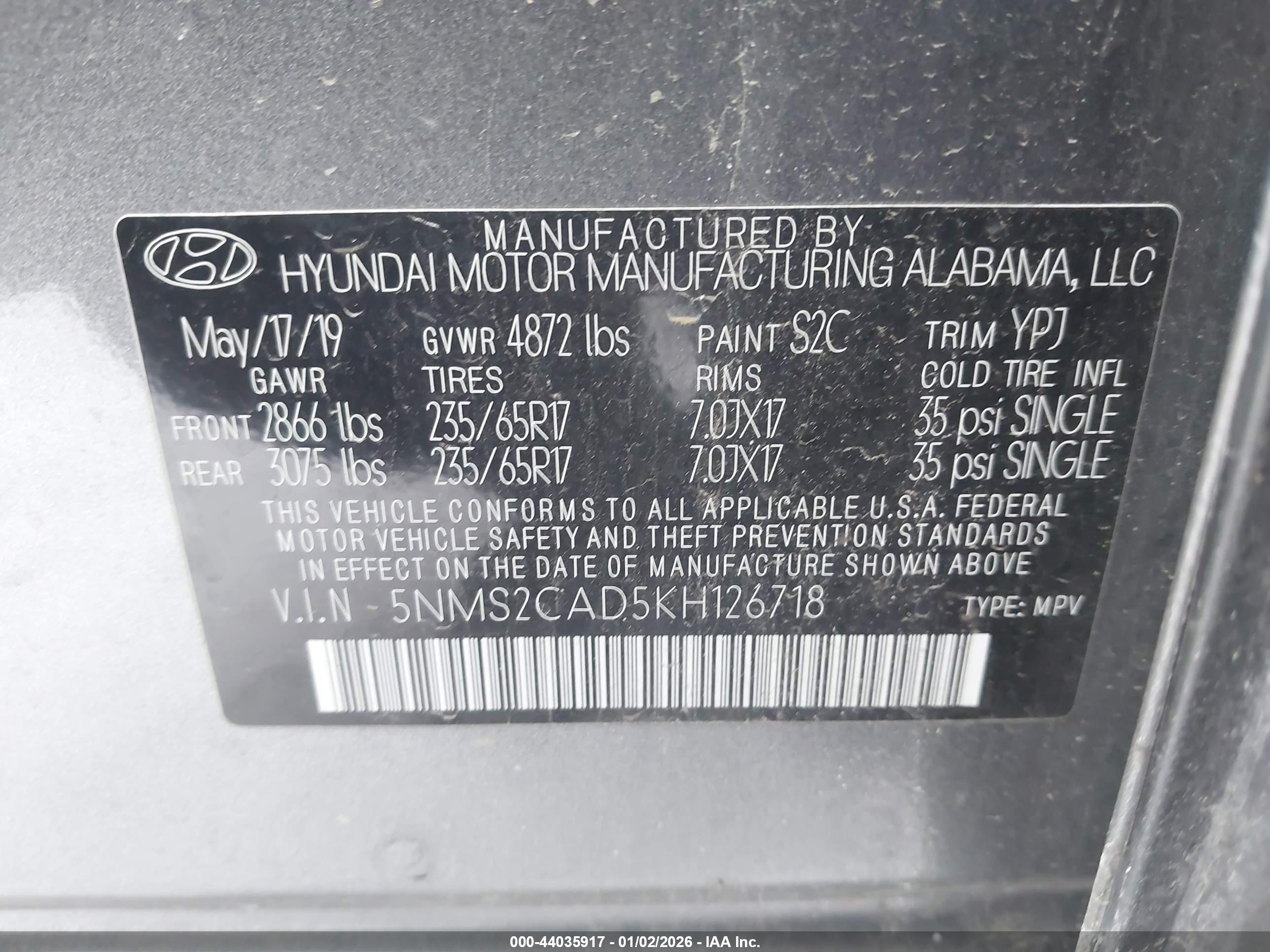 HYUNDAI SANTA image 9