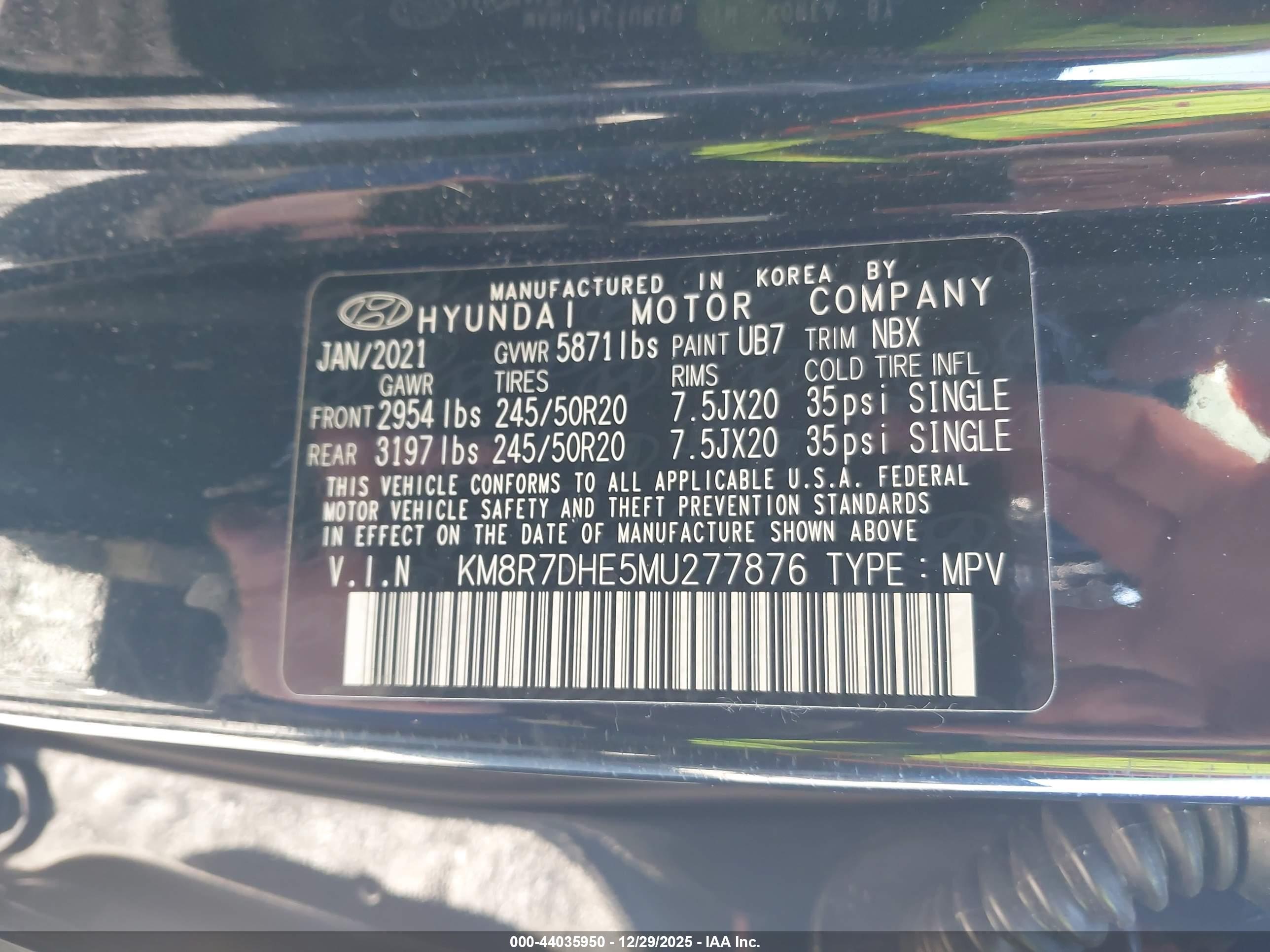 HYUNDAI PALISADE image 9