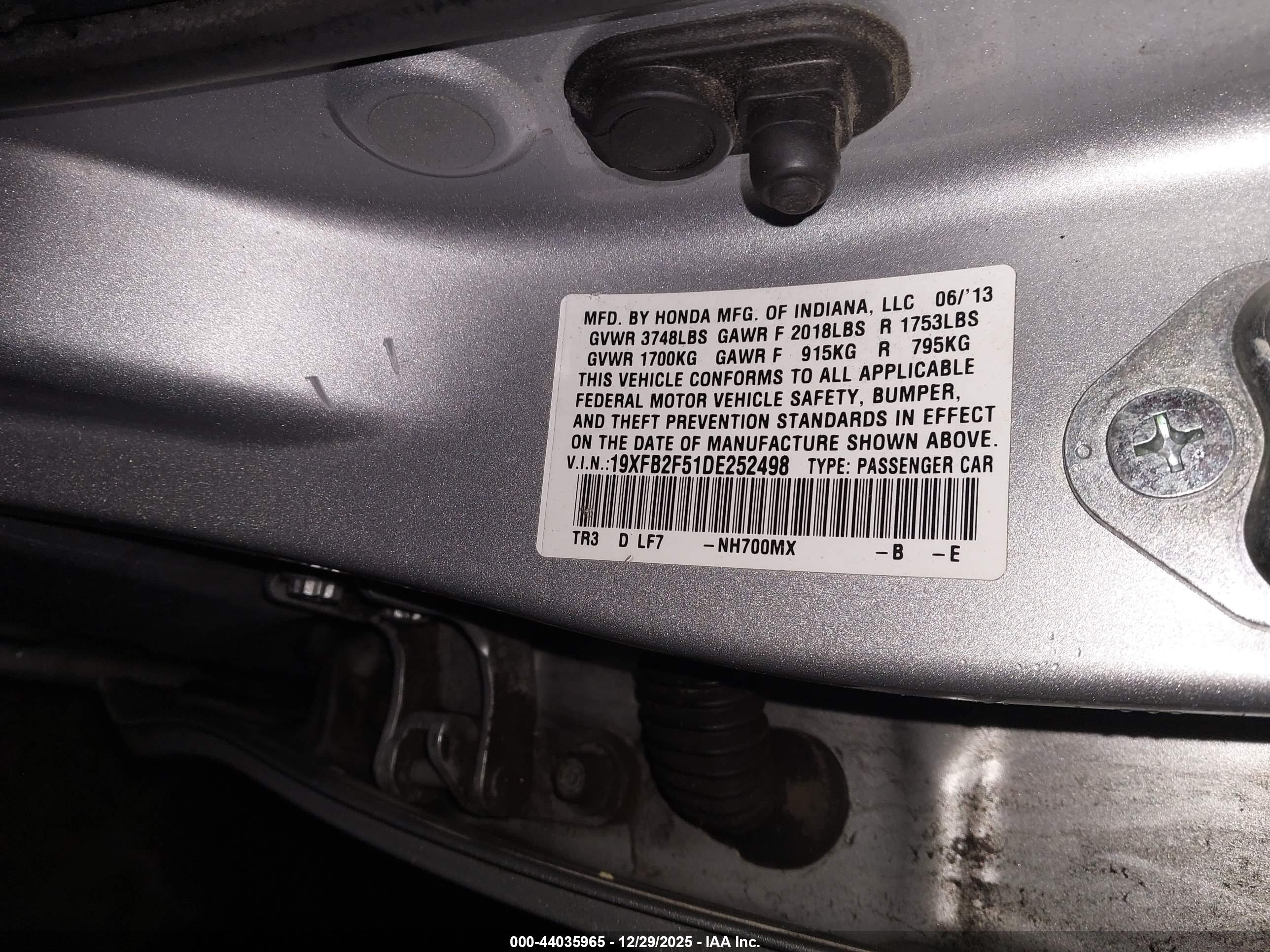 HONDA CIVIC image 9