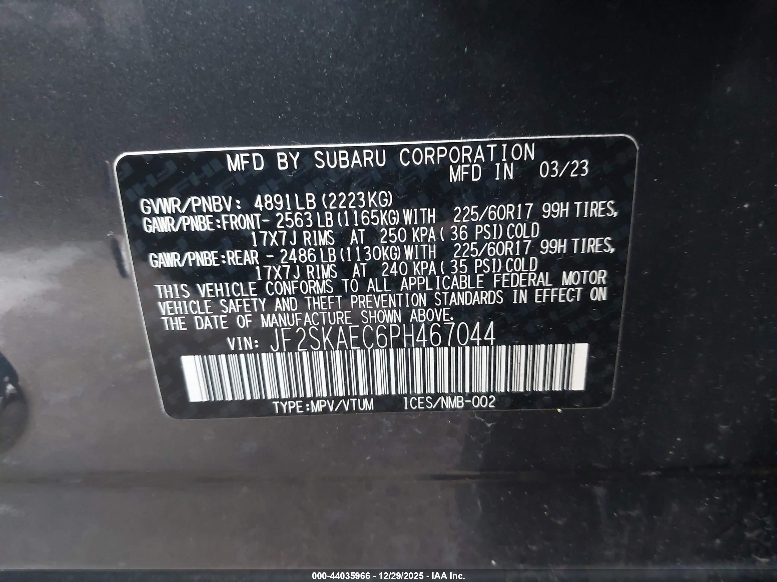 SUBARU FORESTER image 9
