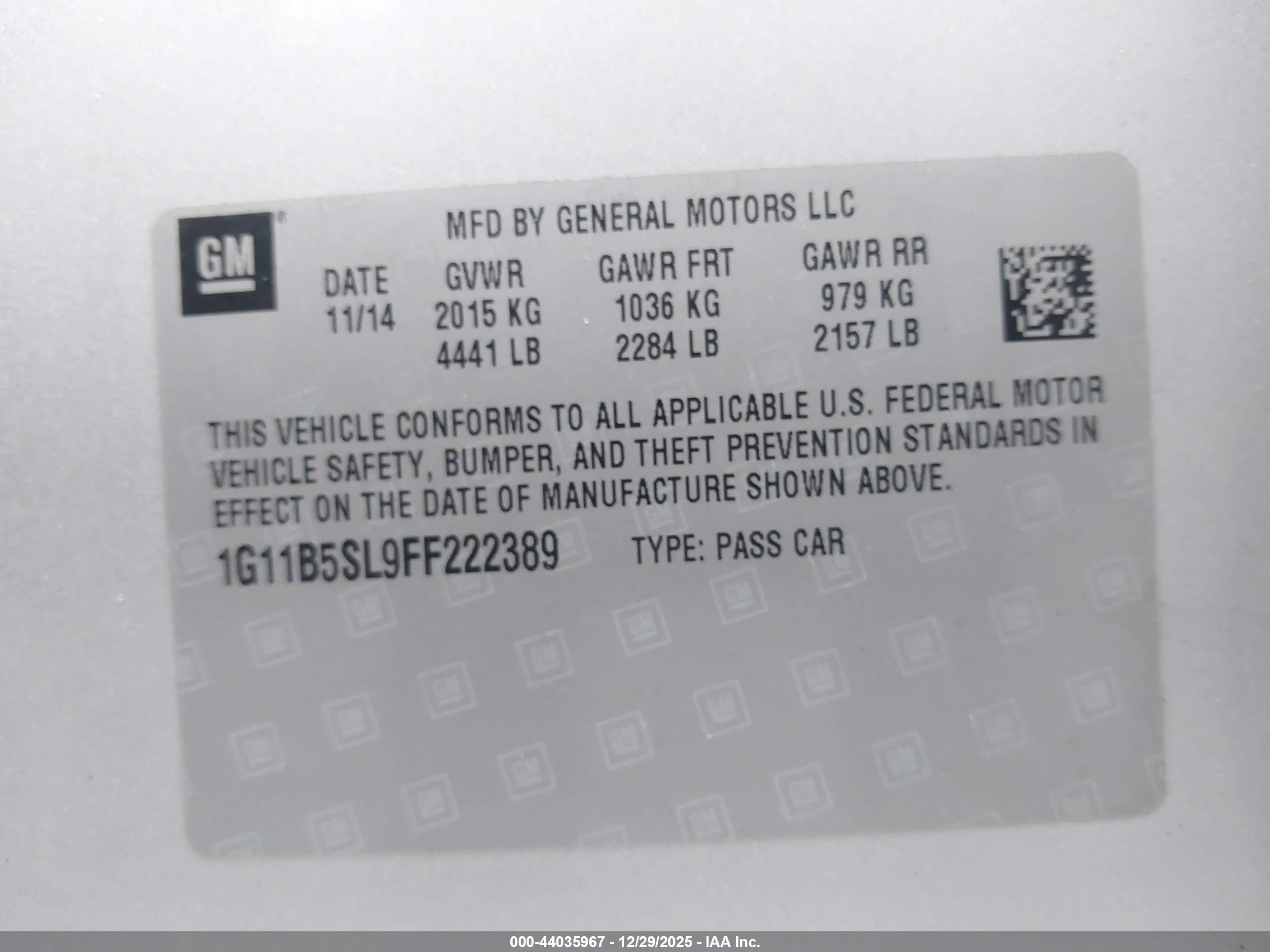 CHEVROLET MALIBU image 9