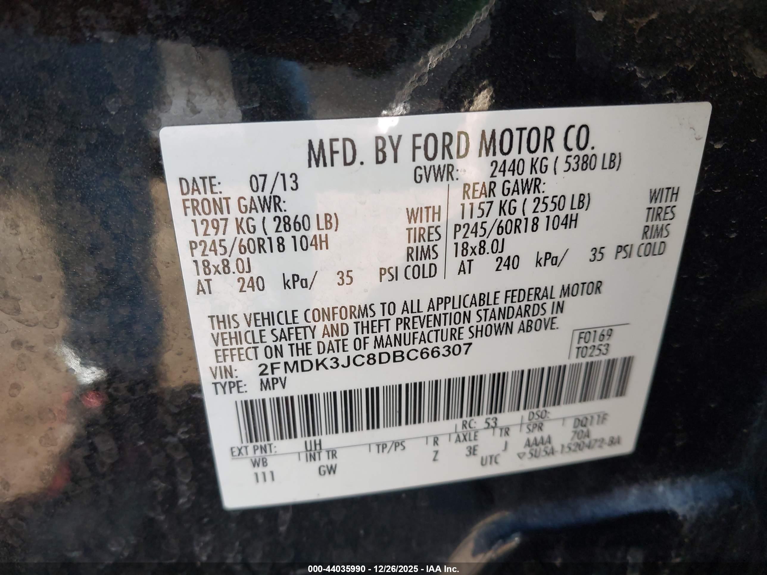 FORD EDGE image 9