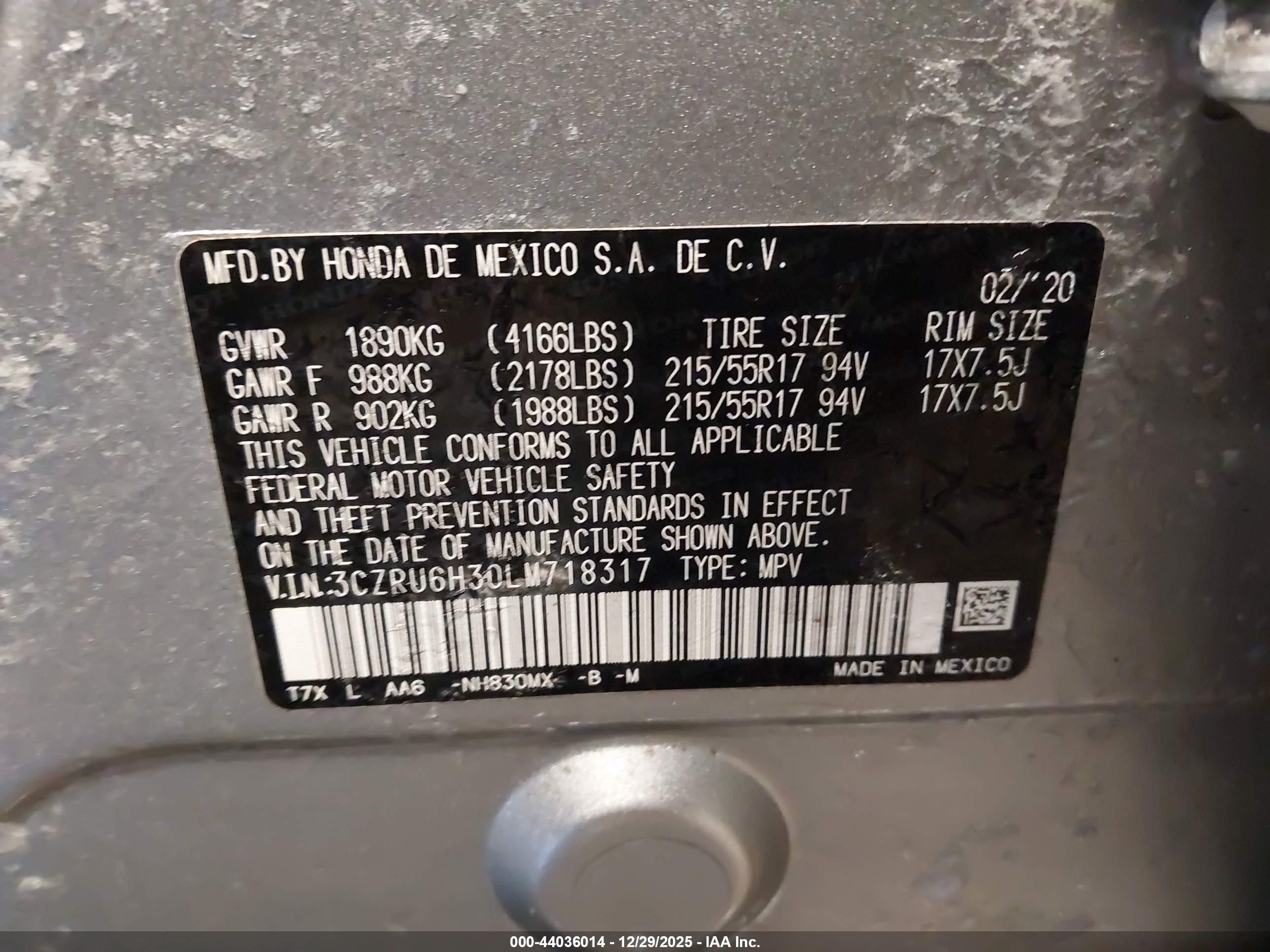 HONDA HR-V image 9