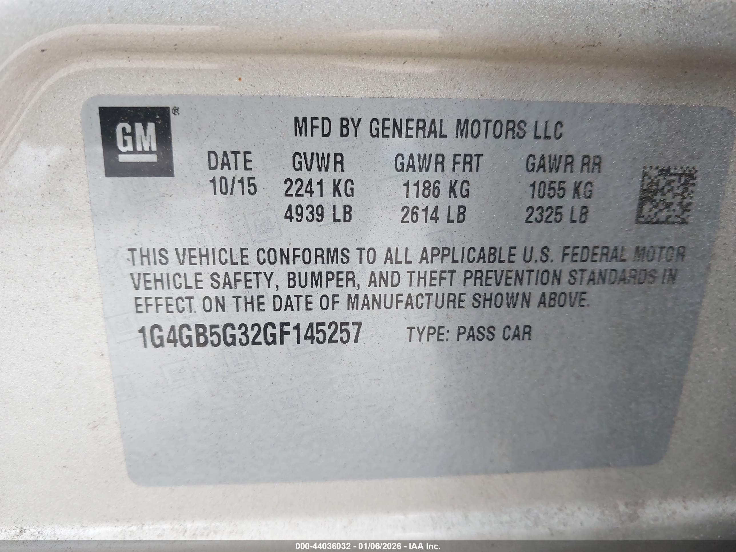 BUICK LACROSSE image 9