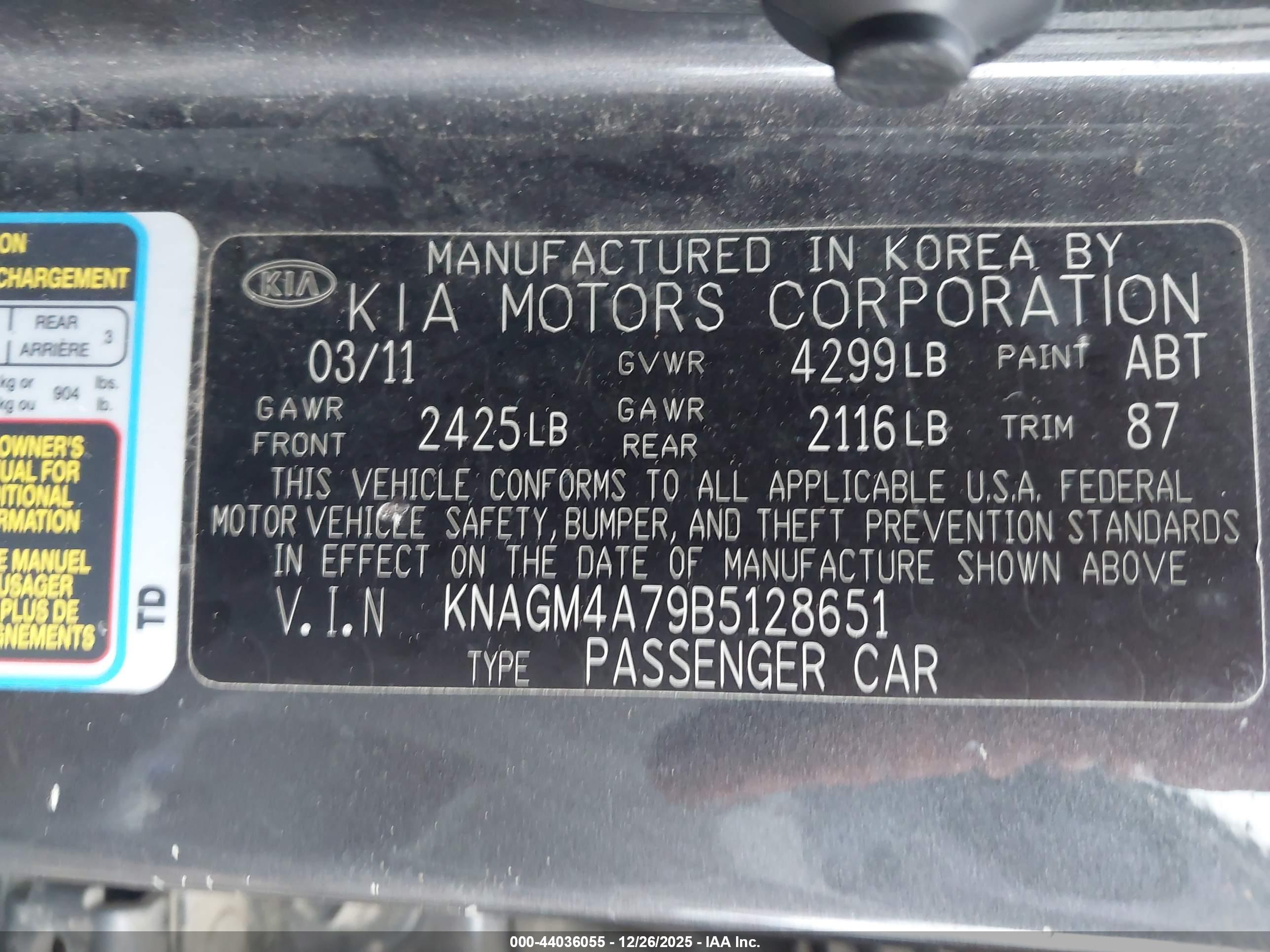 KIA OPTIMA image 9