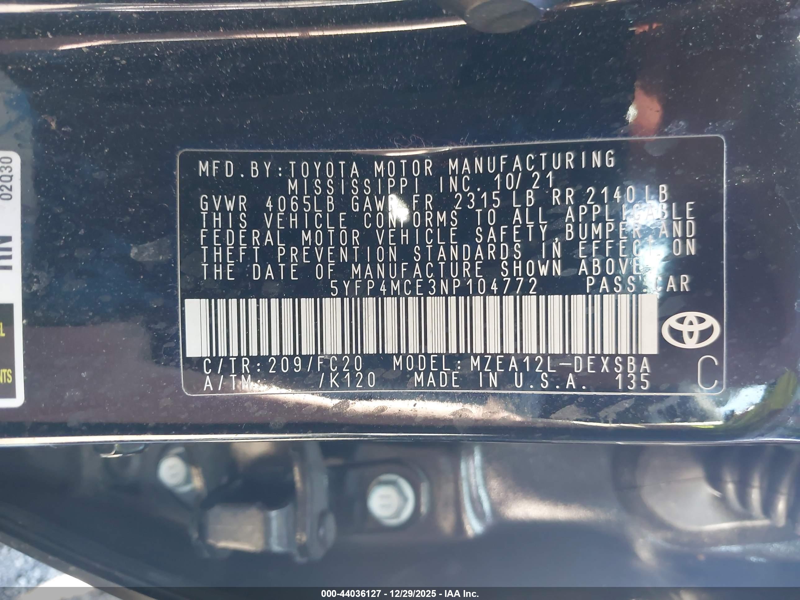 TOYOTA COROLLA image 9