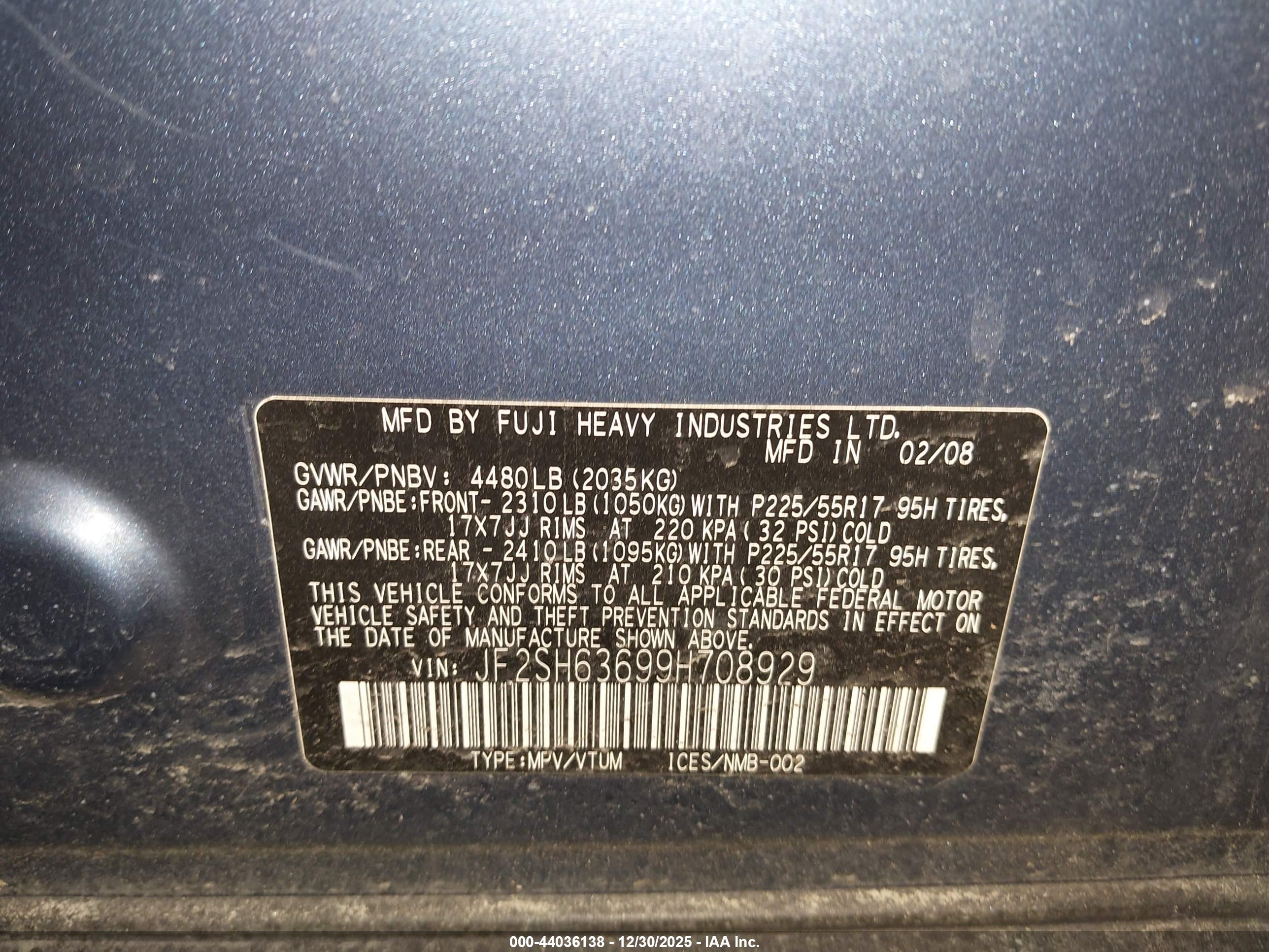 SUBARU FORESTER image 9