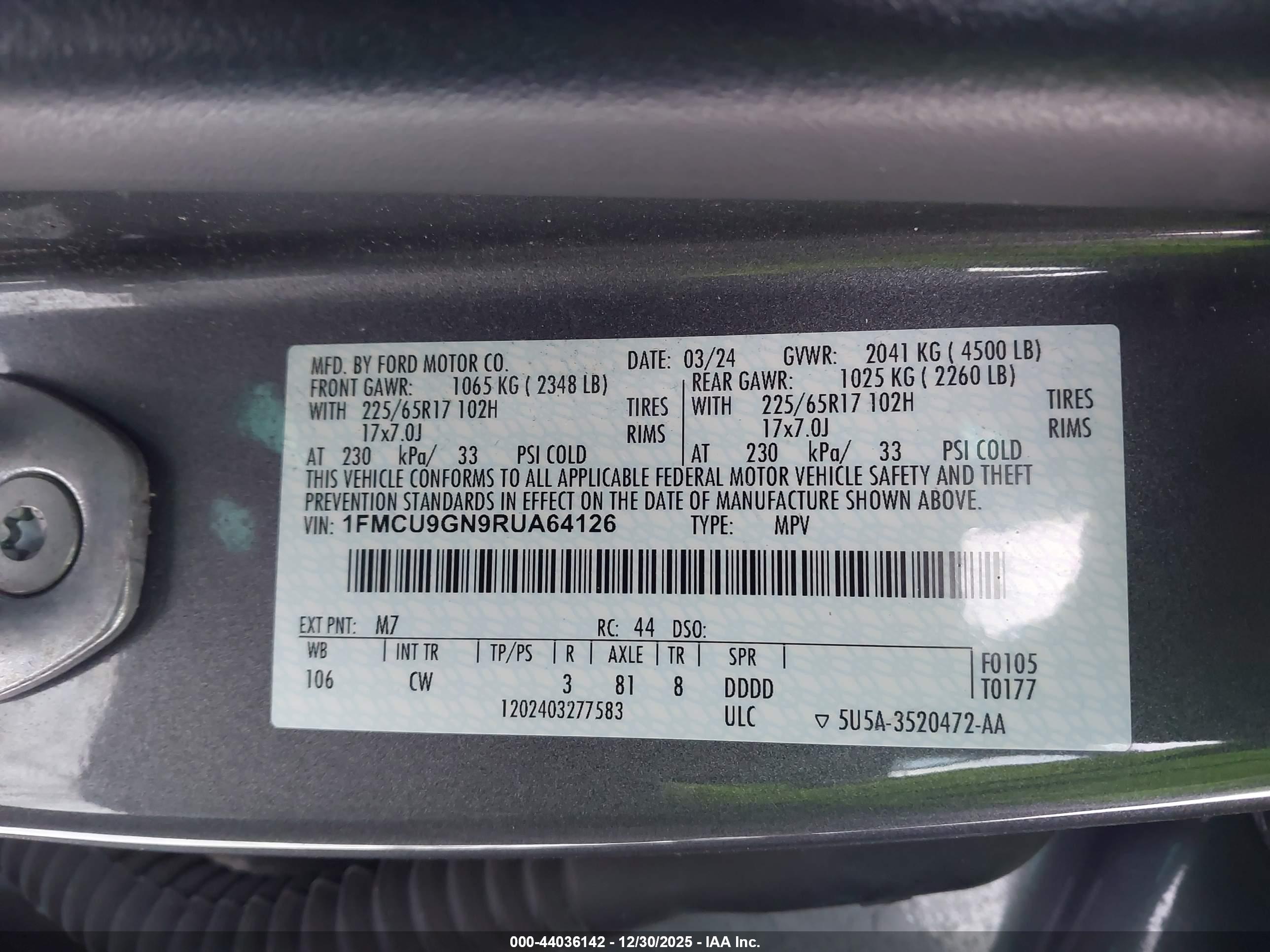FORD ESCAPE image 9
