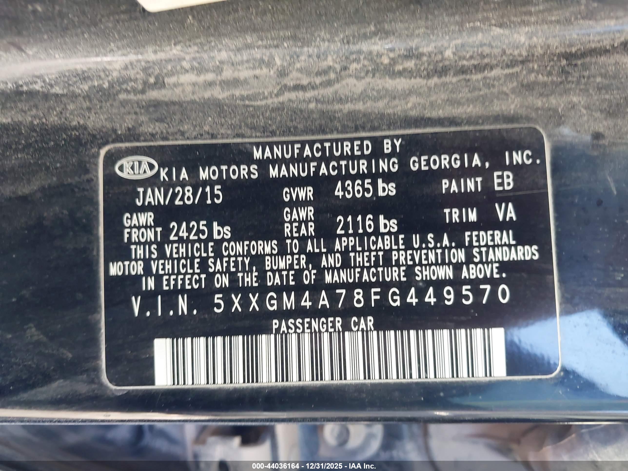KIA OPTIMA image 9