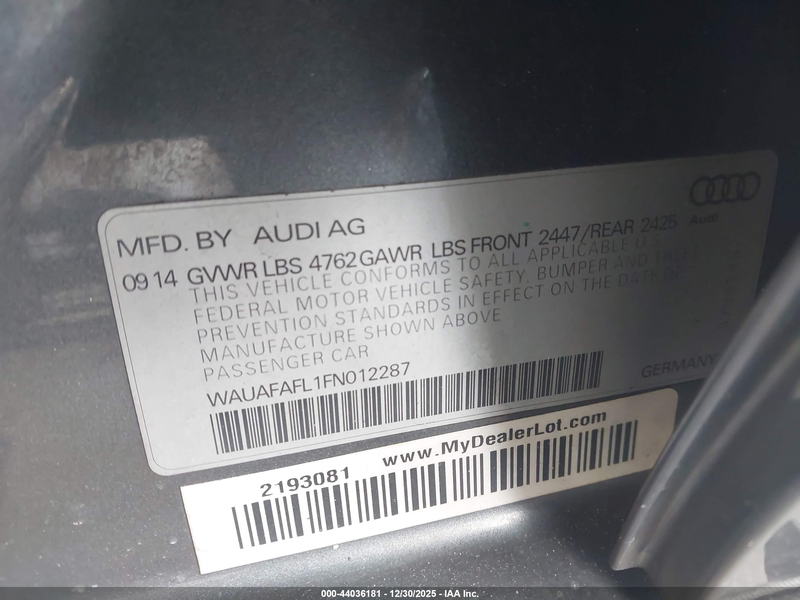 AUDI A4 image 9