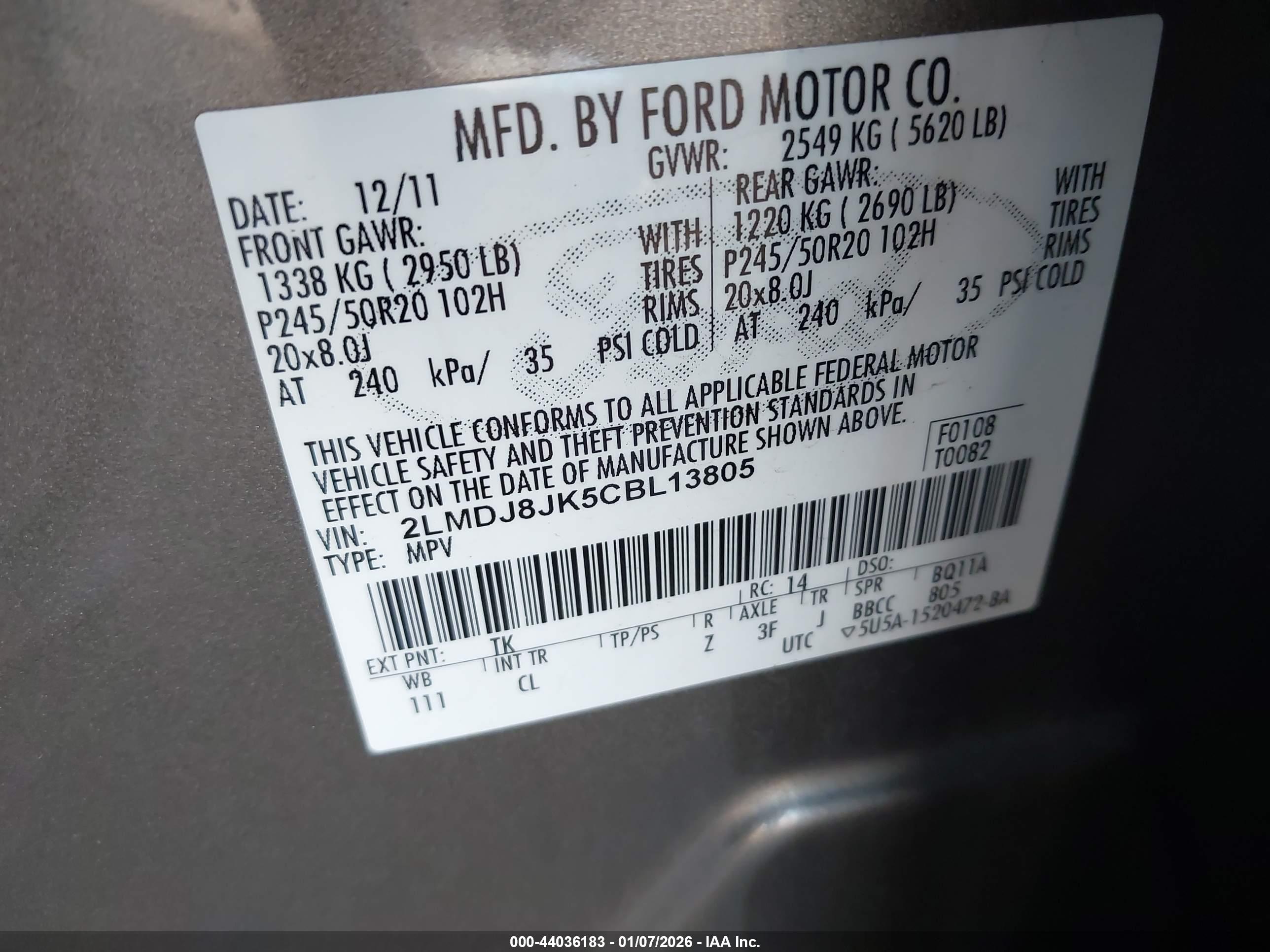 LINCOLN MKX image 9
