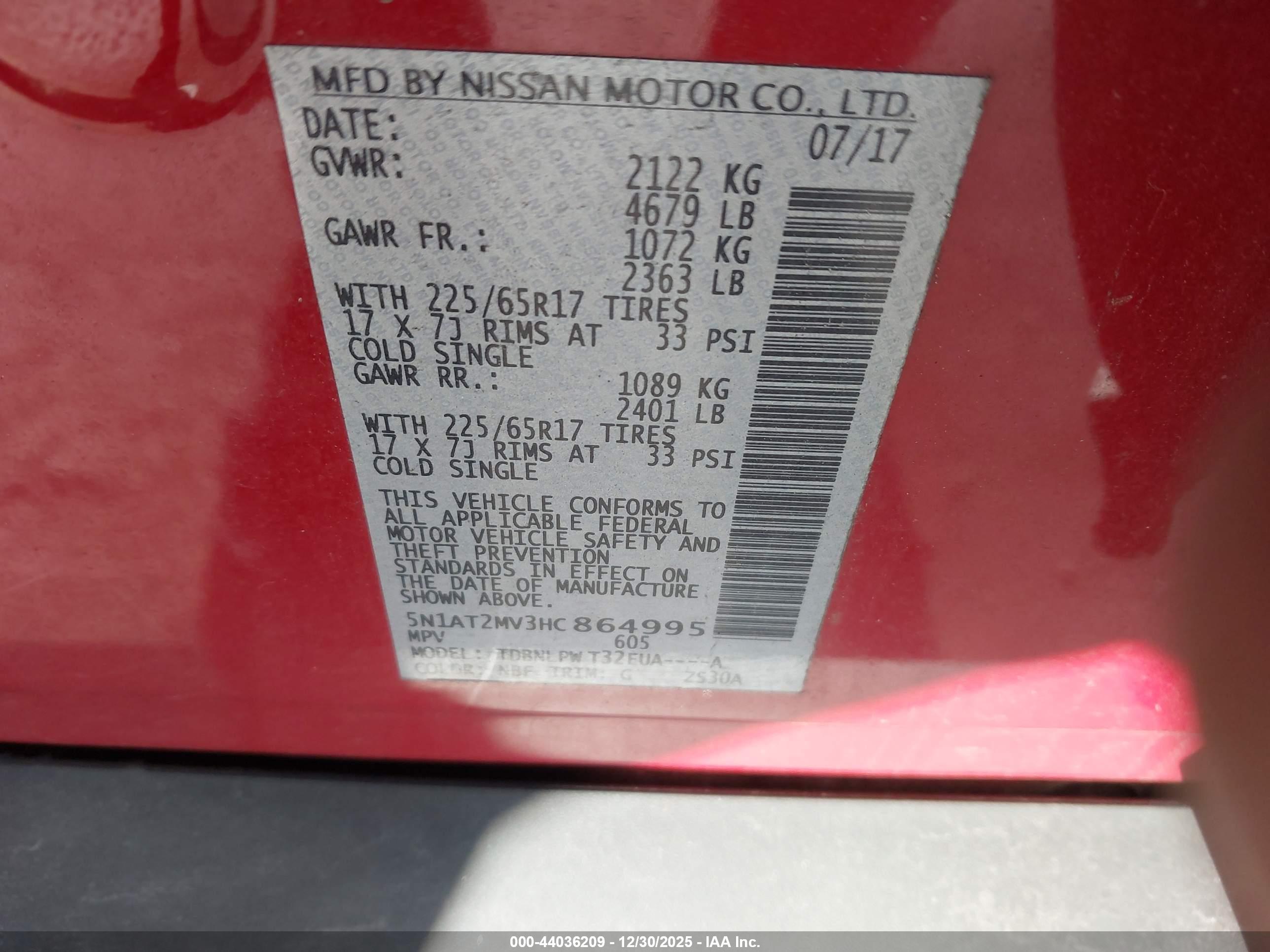 NISSAN ROGUE image 9
