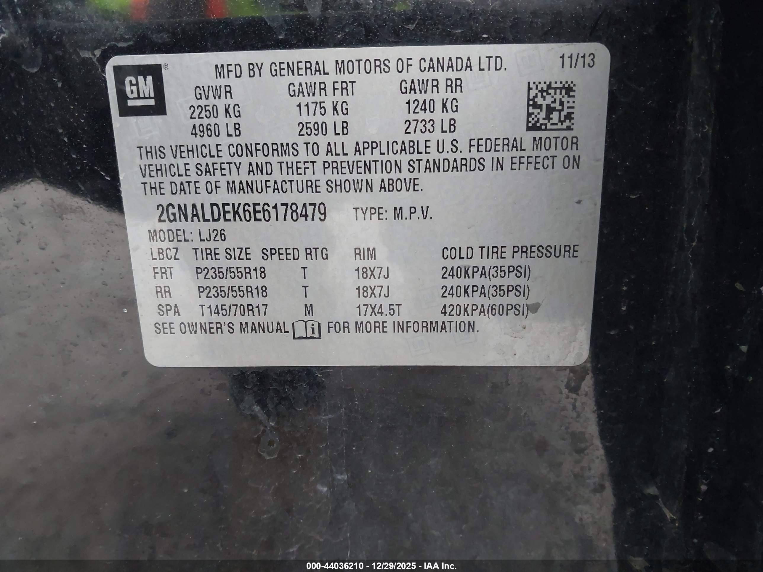CHEVROLET EQUINOX image 9