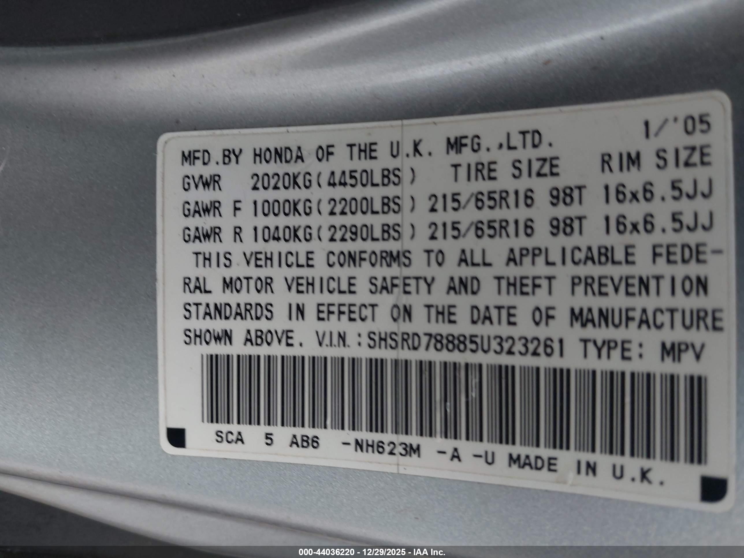 HONDA CR-V image 9