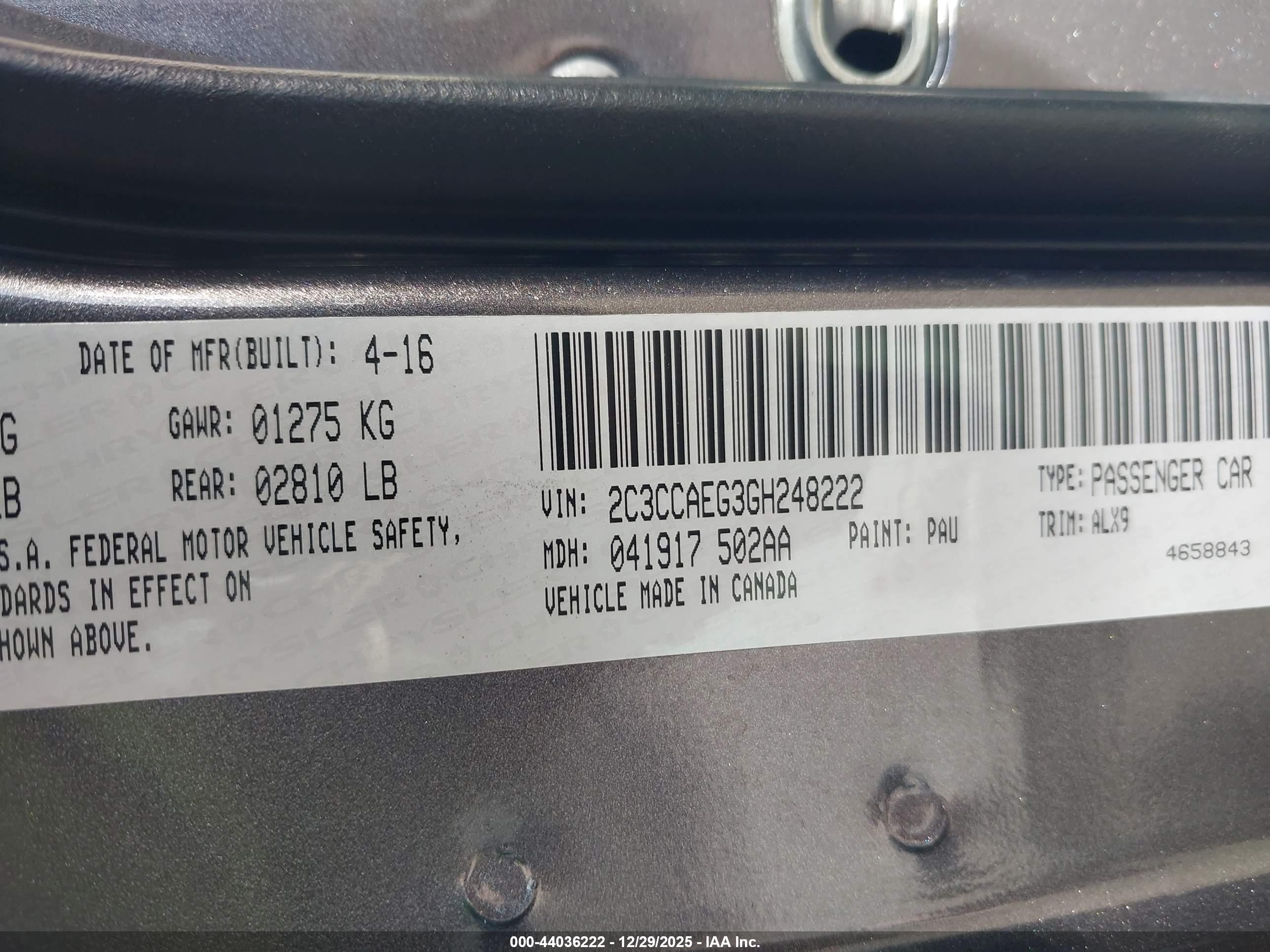 CHRYSLER 300C image 9
