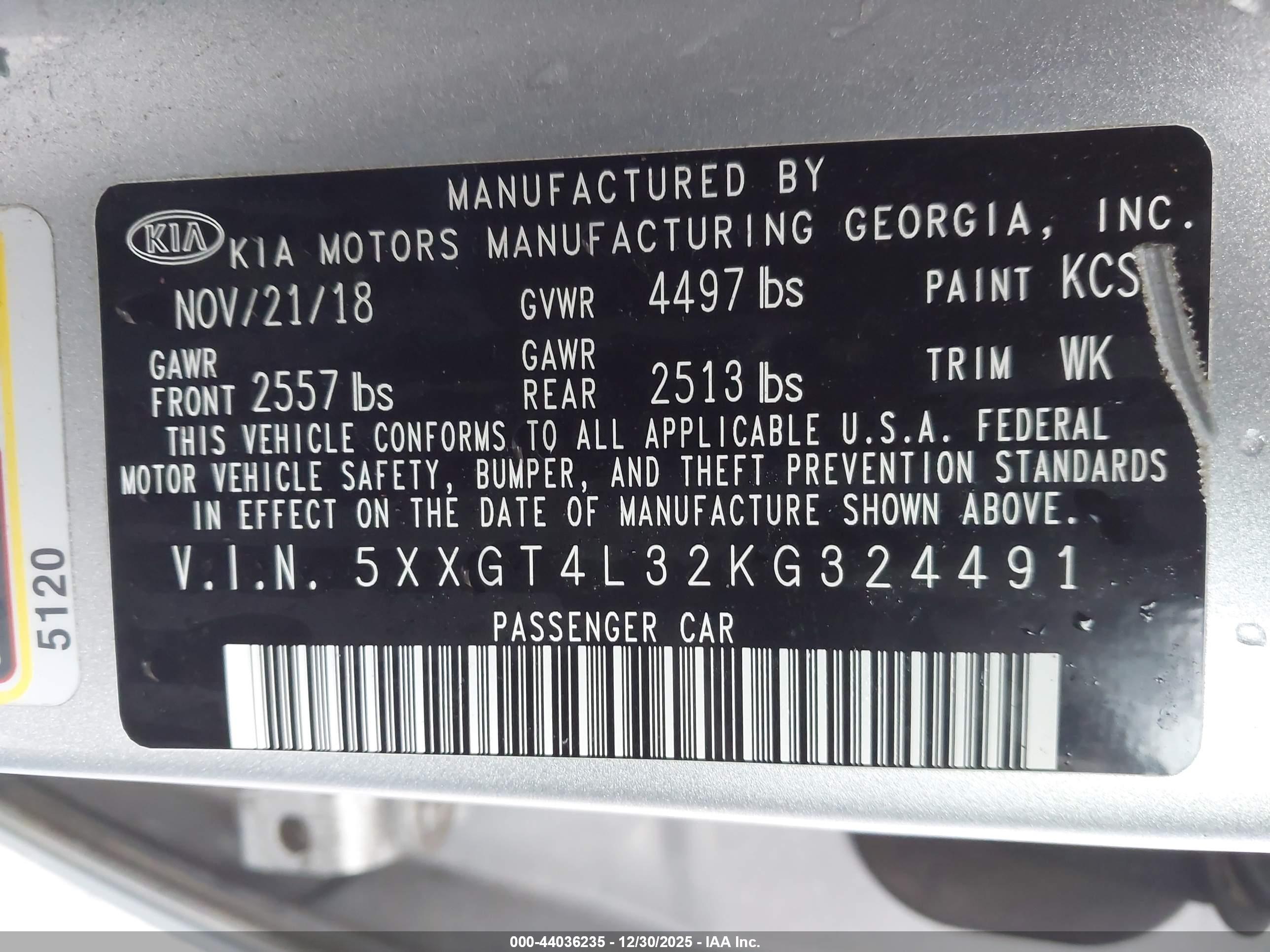KIA OPTIMA image 9