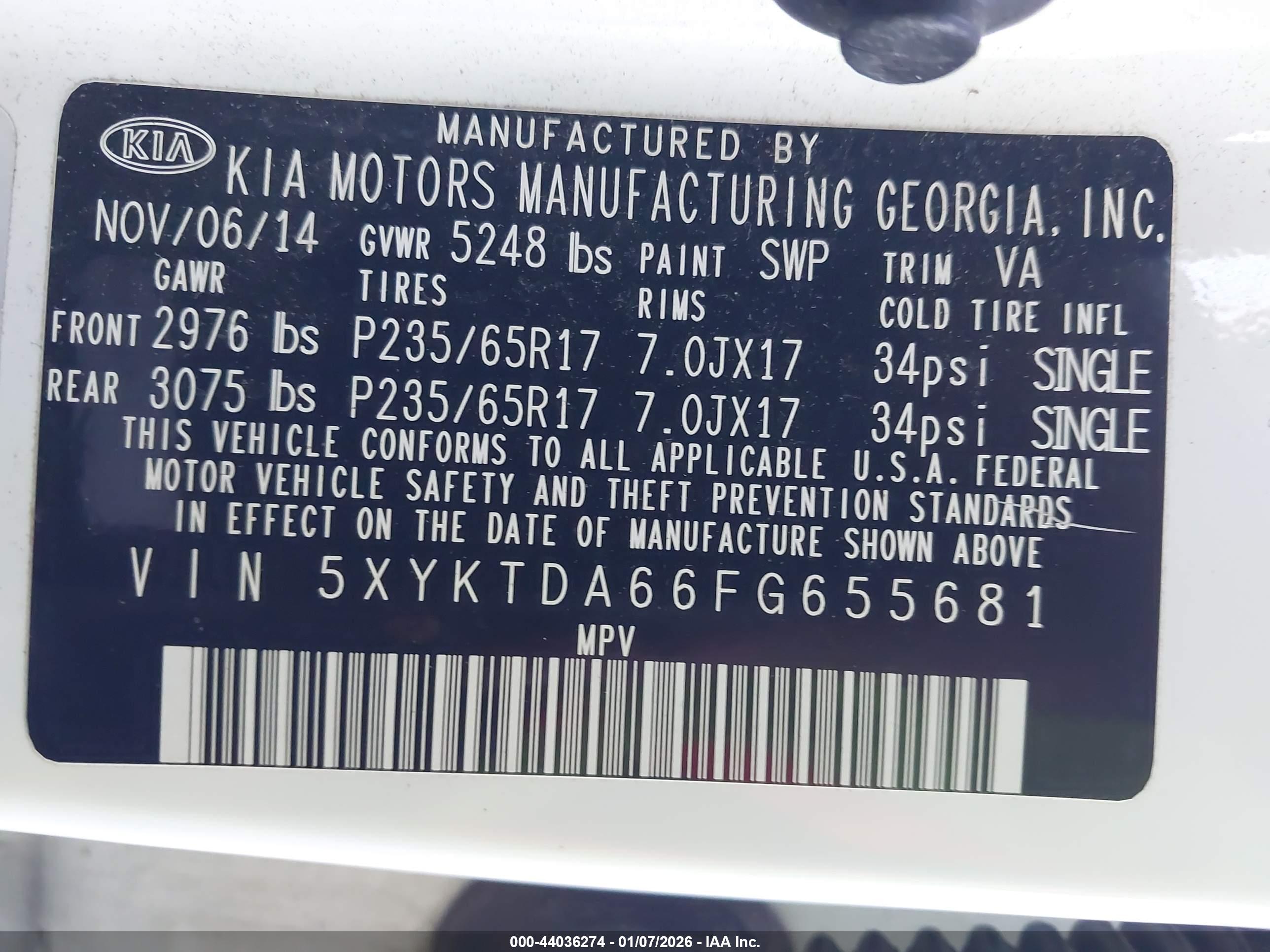 KIA SORENTO image 9