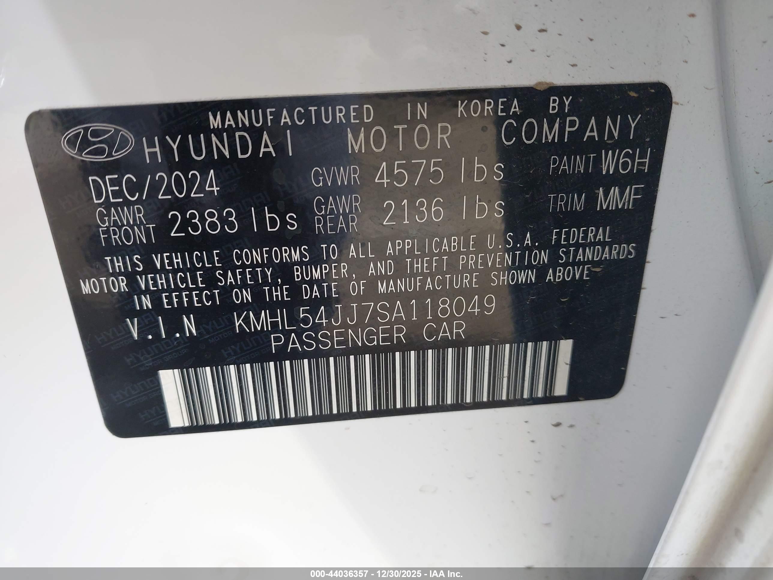 HYUNDAI SONATA image 9