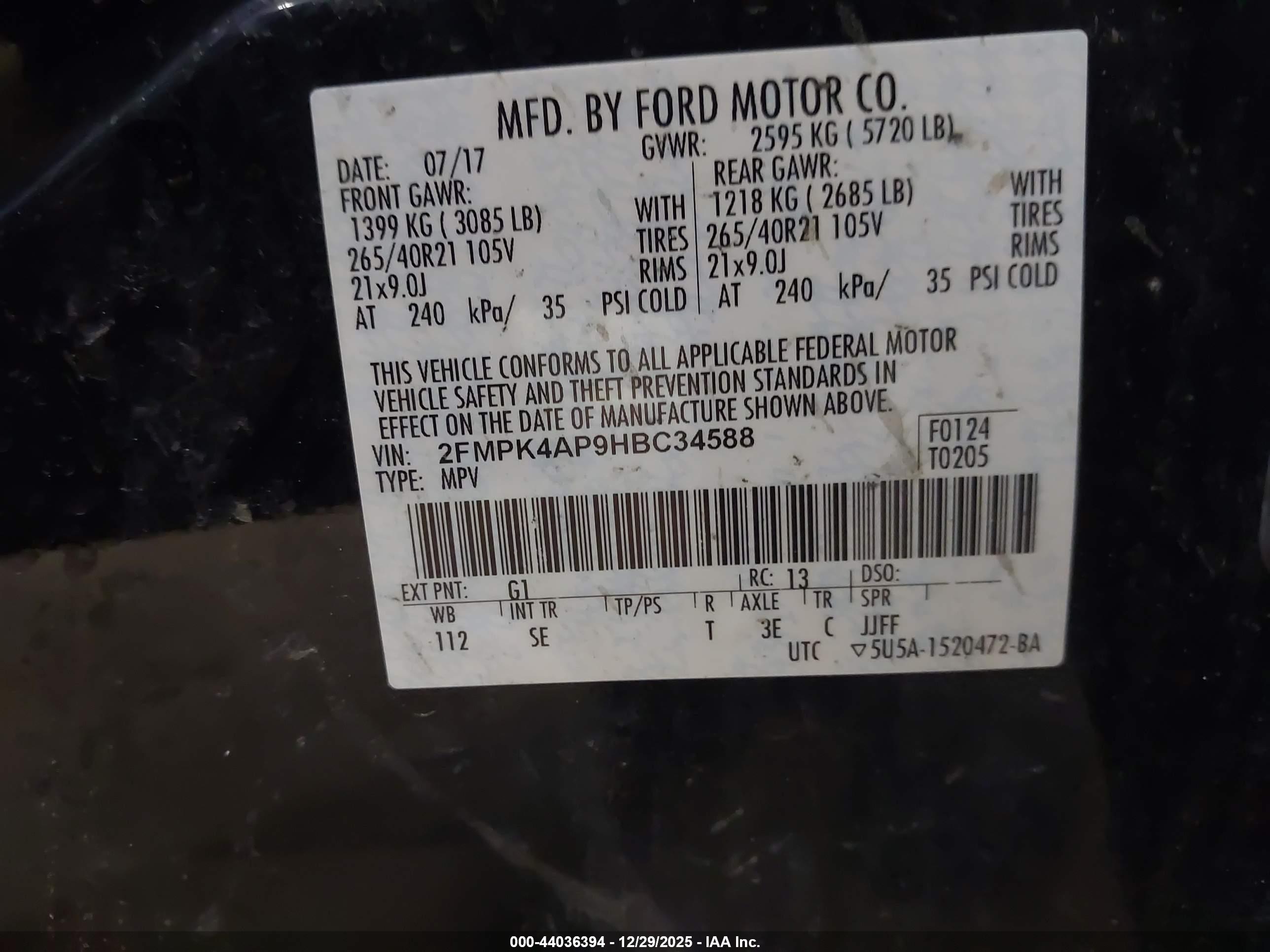 FORD EDGE image 9