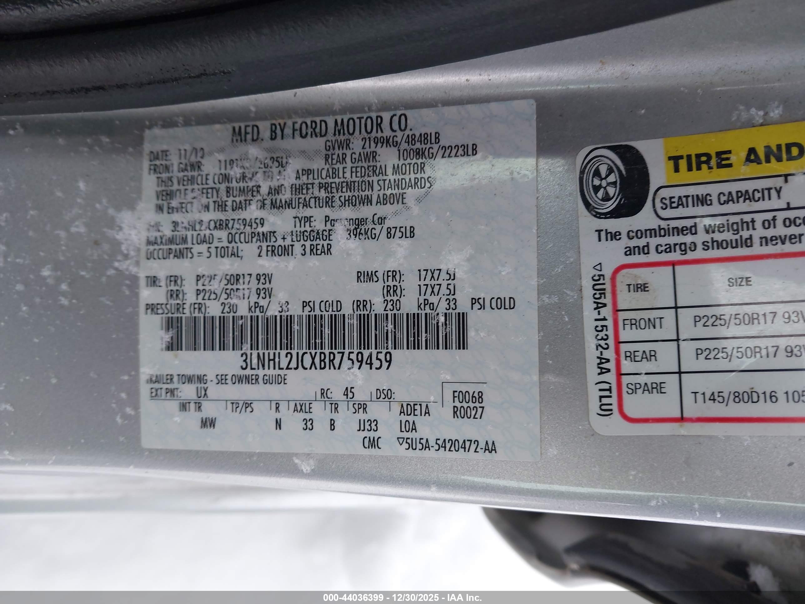 LINCOLN MKZ image 9