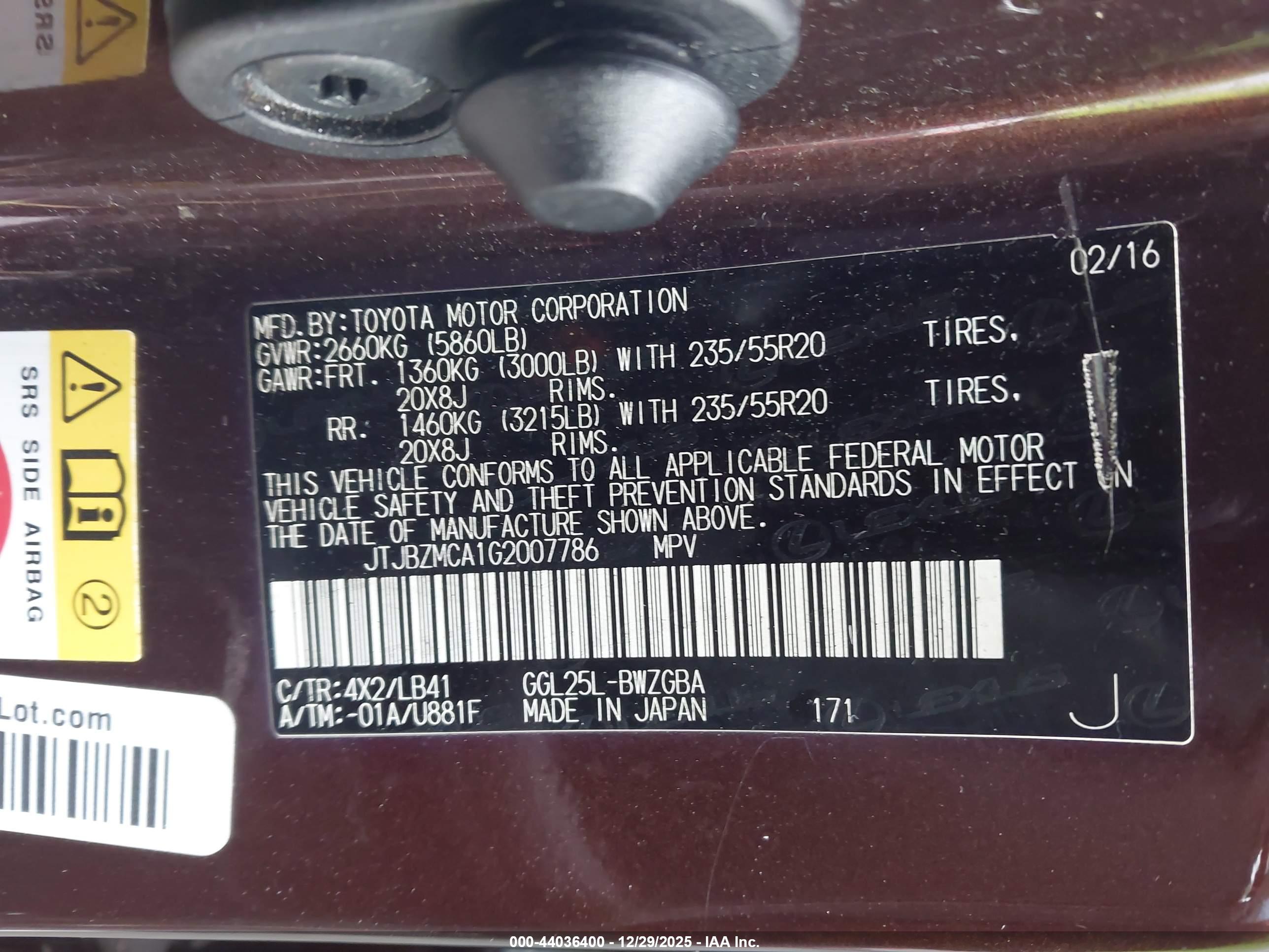 LEXUS RX image 9