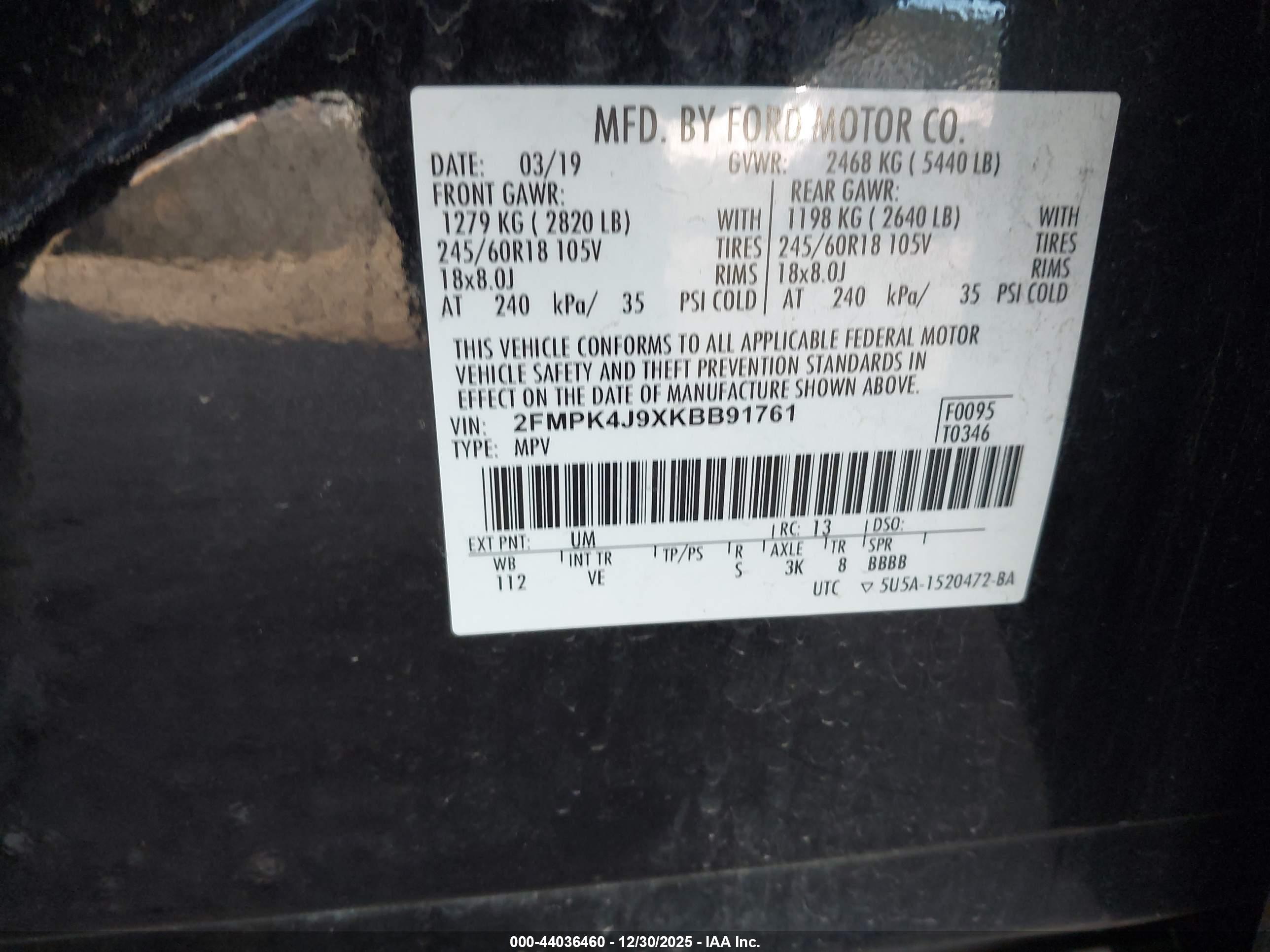 FORD EDGE image 9