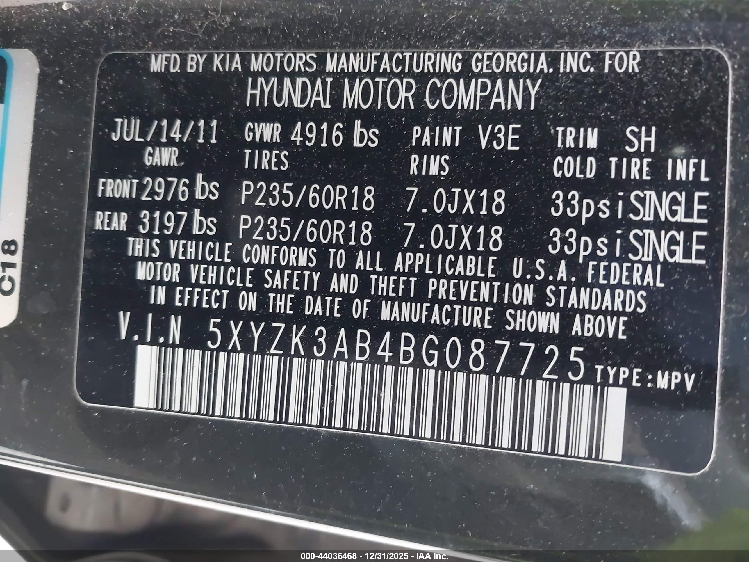 HYUNDAI SANTA image 9