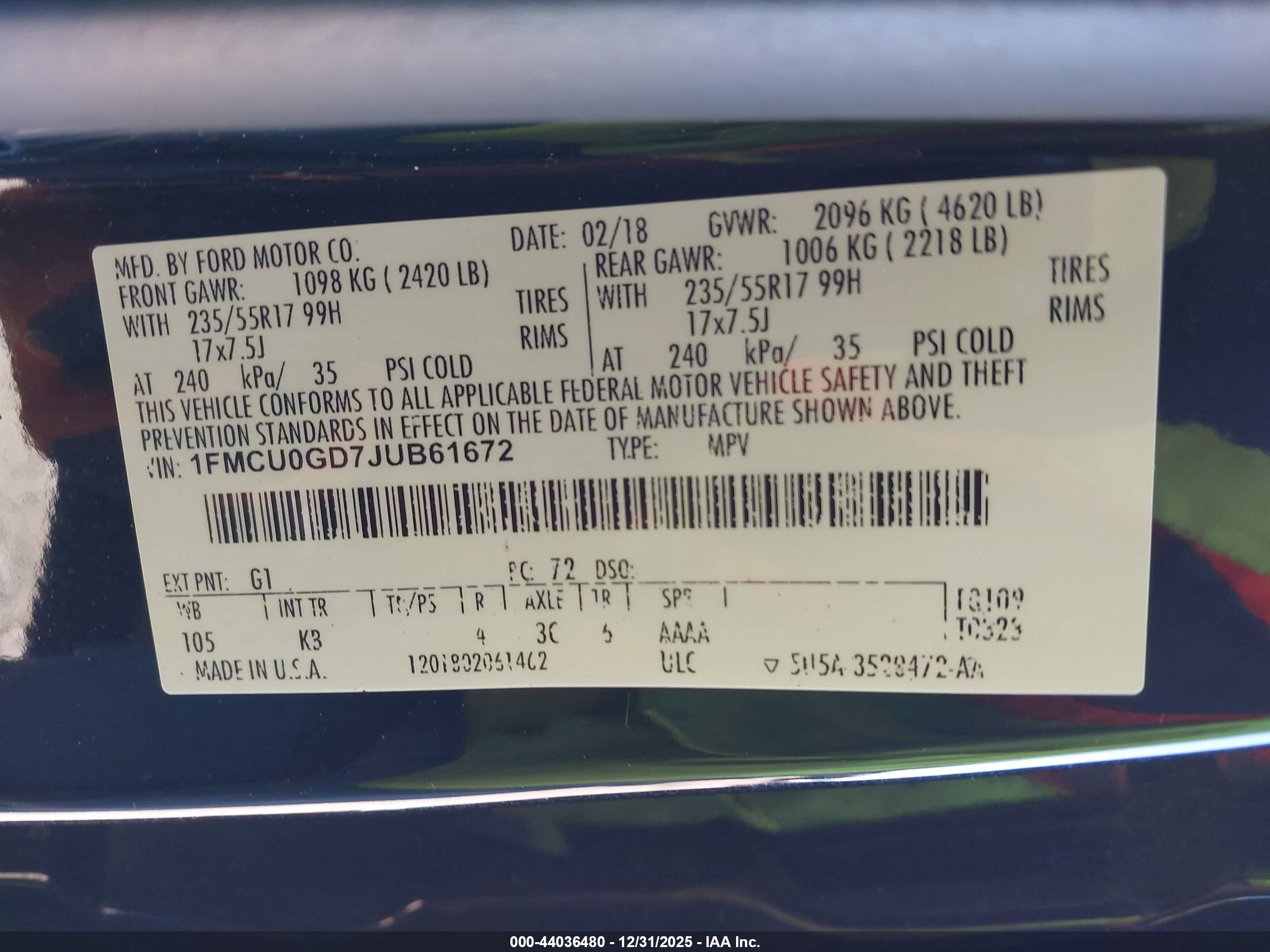 FORD ESCAPE image 9